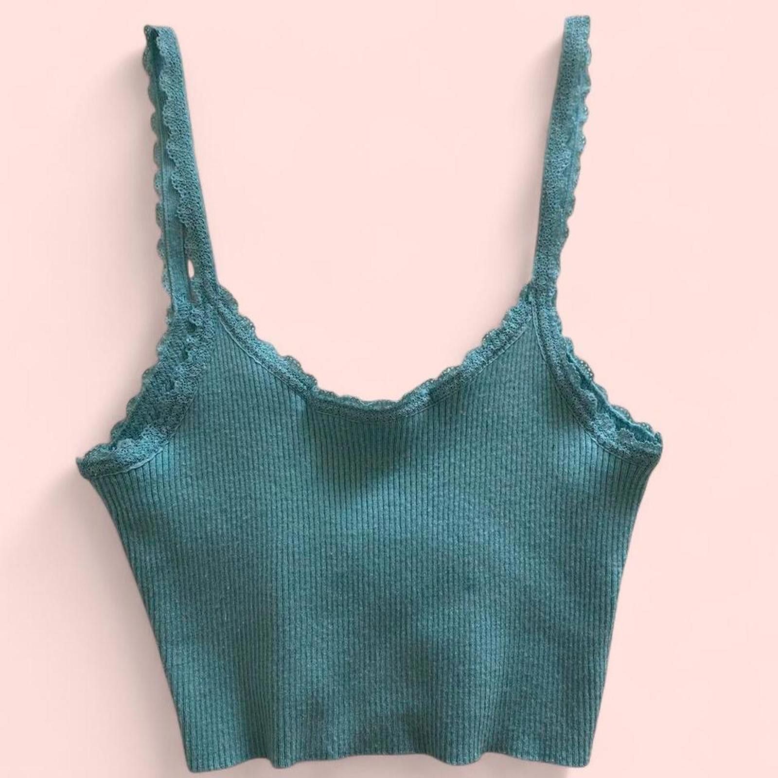 Other Baby blue lace tank top - lottie moss Size S / US 4 / IT 40 - 2 Thumbnail