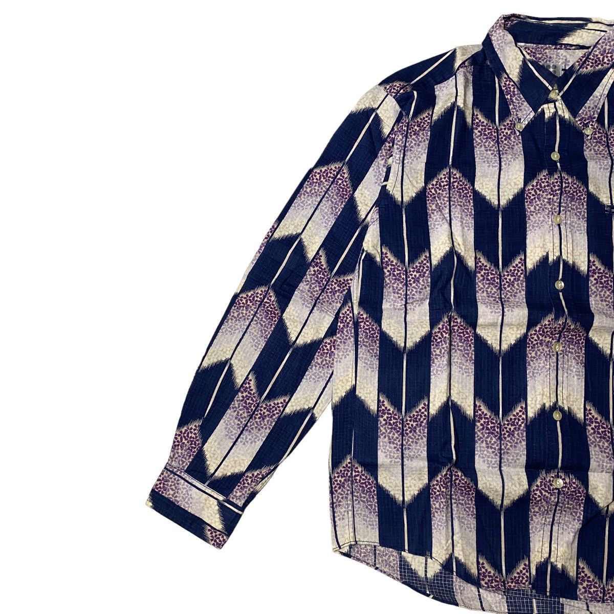 Kansai Yamamoto 2000's Kansai Yamamoto Gradient Shirts Size US L / EU 52-54 / 3 - 3 Thumbnail