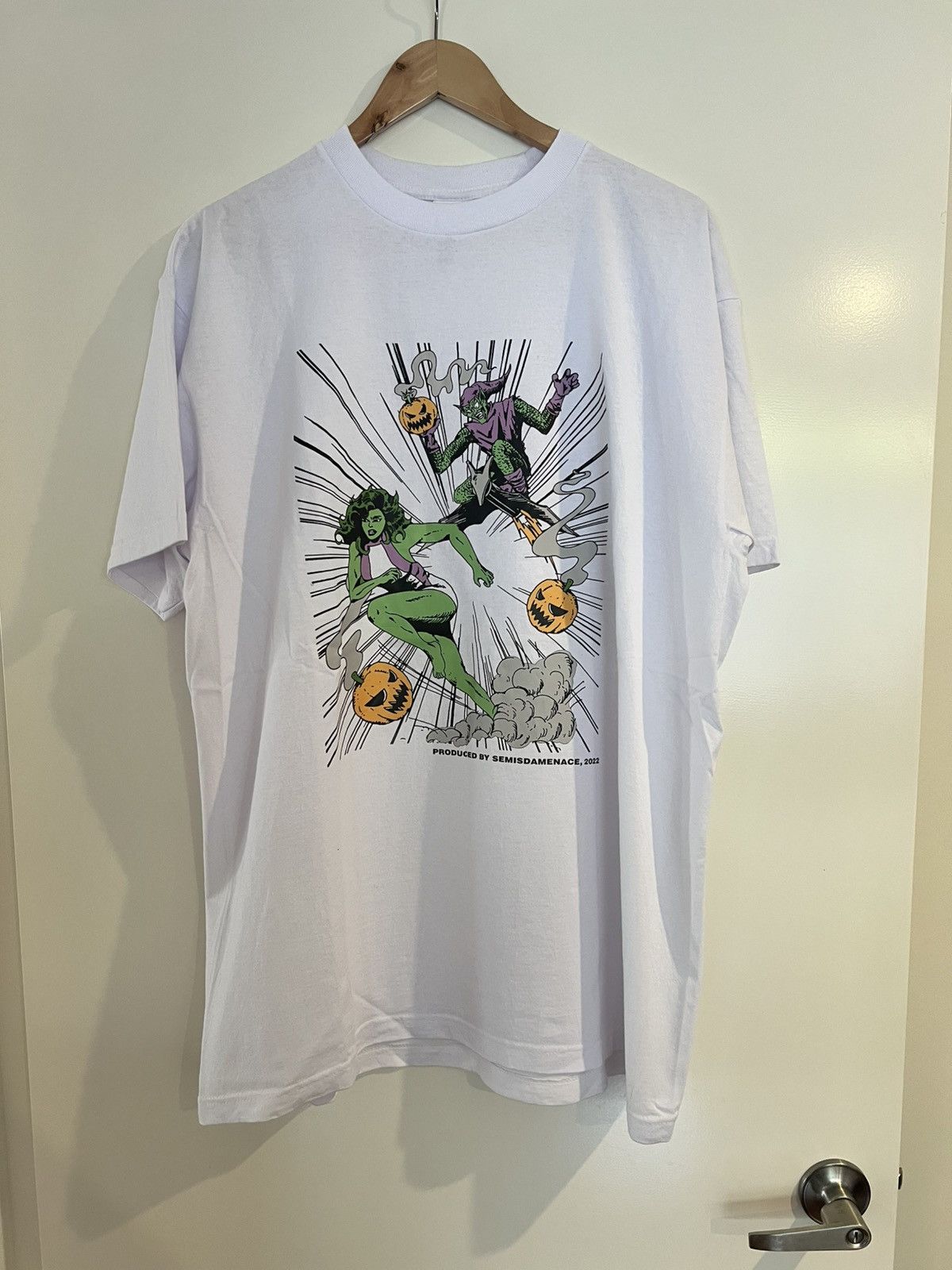 Marvel Comics She-Hulk x Green Goblin Marvel Tee (XL) Size US XL / EU 56 / 4 - 1 Thumbnail