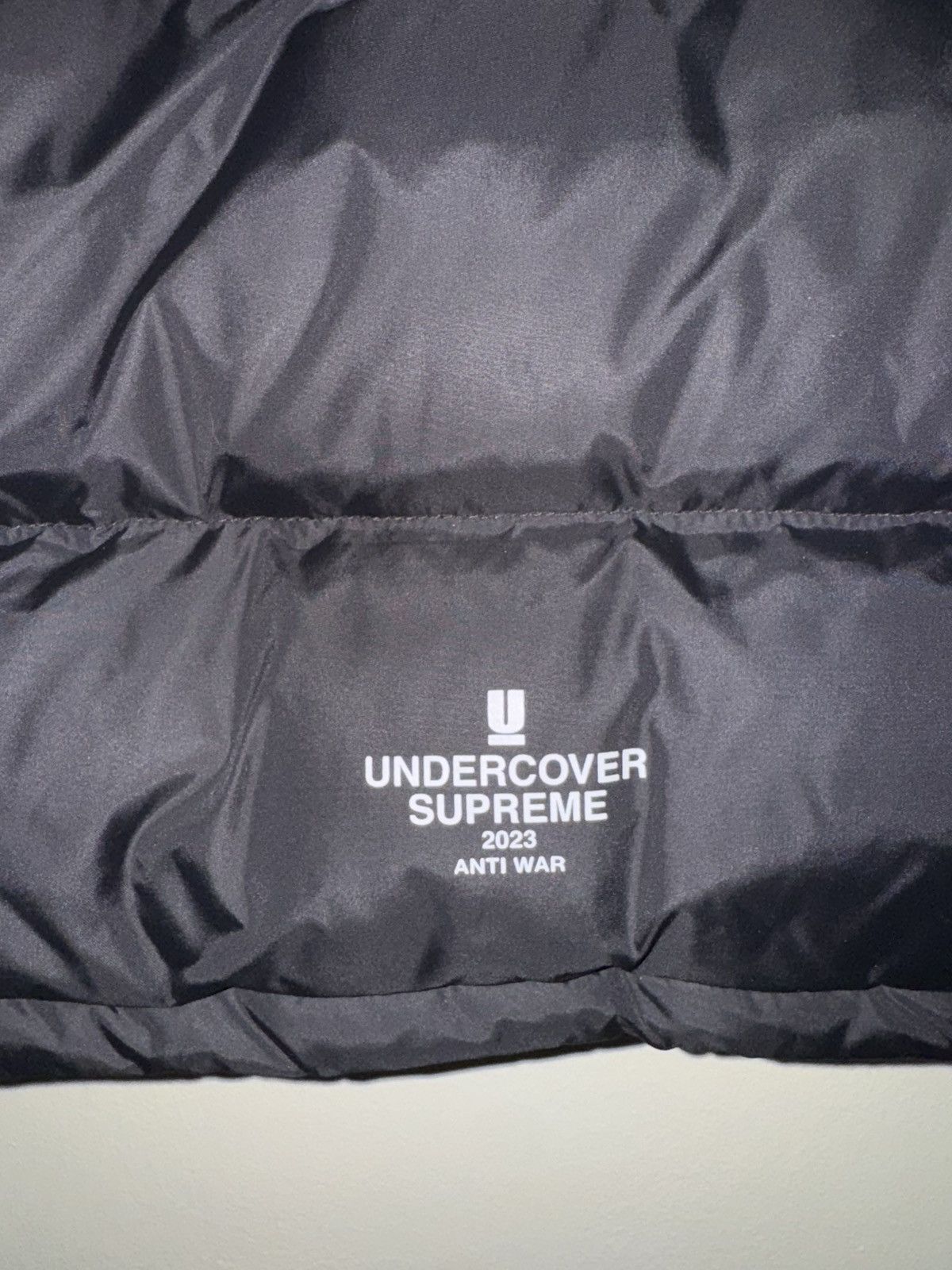 Supreme × Undercover Supreme X Undercover Studeed Leather Puffer Jacket Size US XL / EU 56 / 4 - 4 Thumbnail