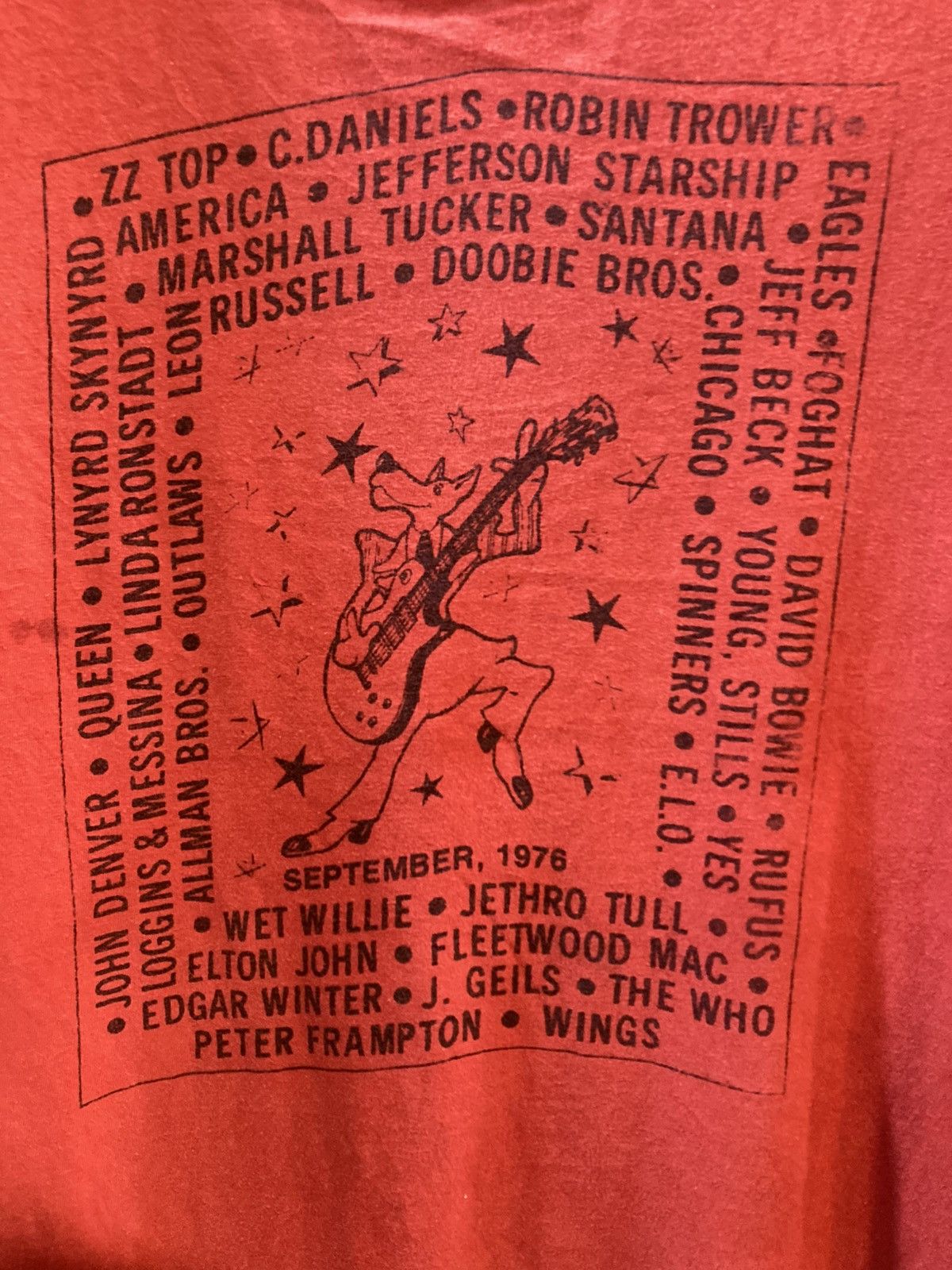 Vintage River front concerts T shirt 80’s Size US L / EU 52-54 / 3 - 2 Thumbnail