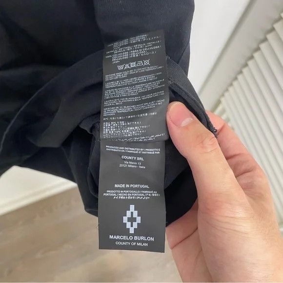 Marcelo Burlon Marcelo Burlon County of Milan Ghost House LS T-Shirt M Size US M / EU 48-50 / 2 - 9 Thumbnail