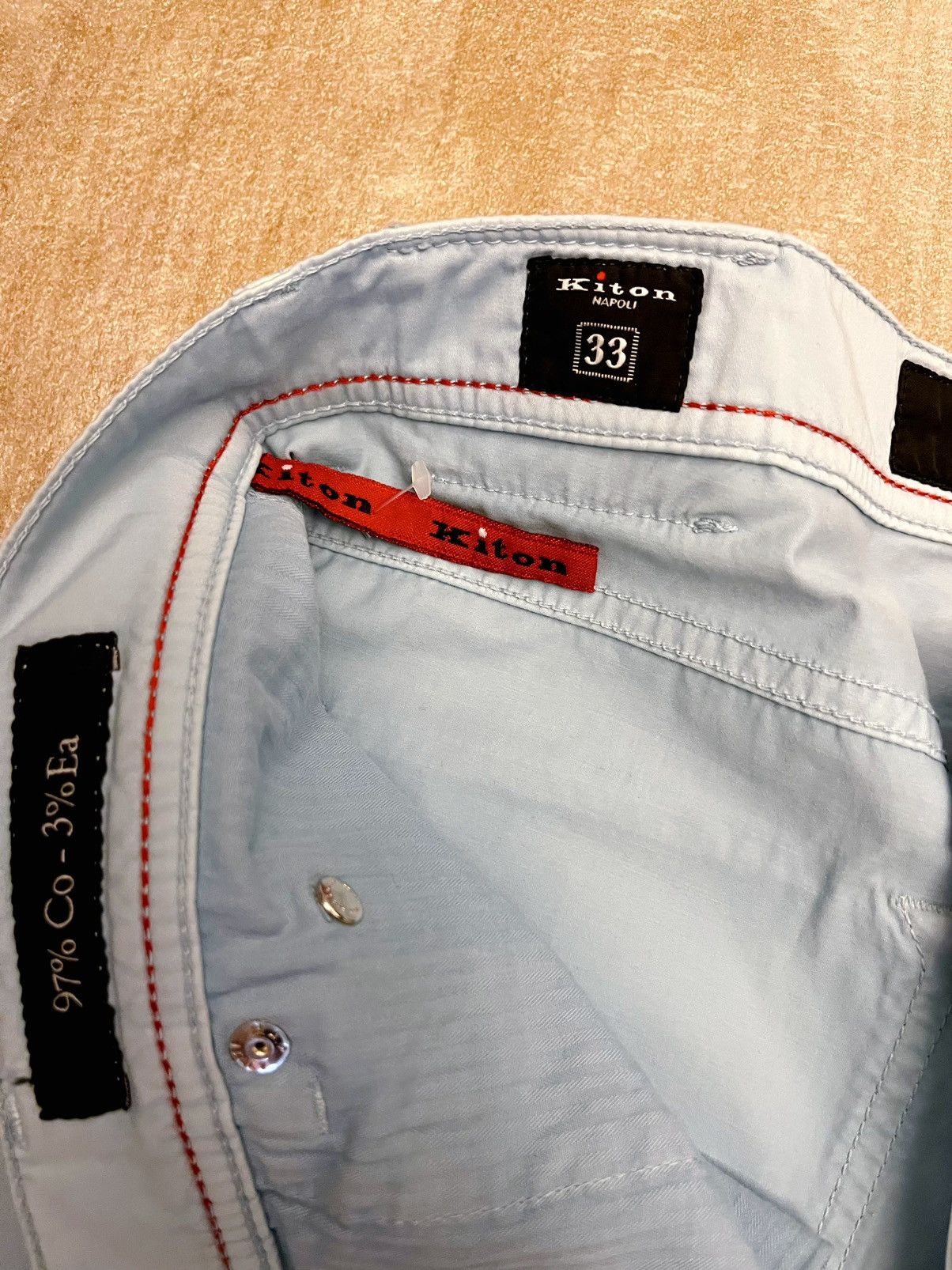 Kiton Kiton Luxury Jeans Size US 32 / EU 48 - 4 Thumbnail