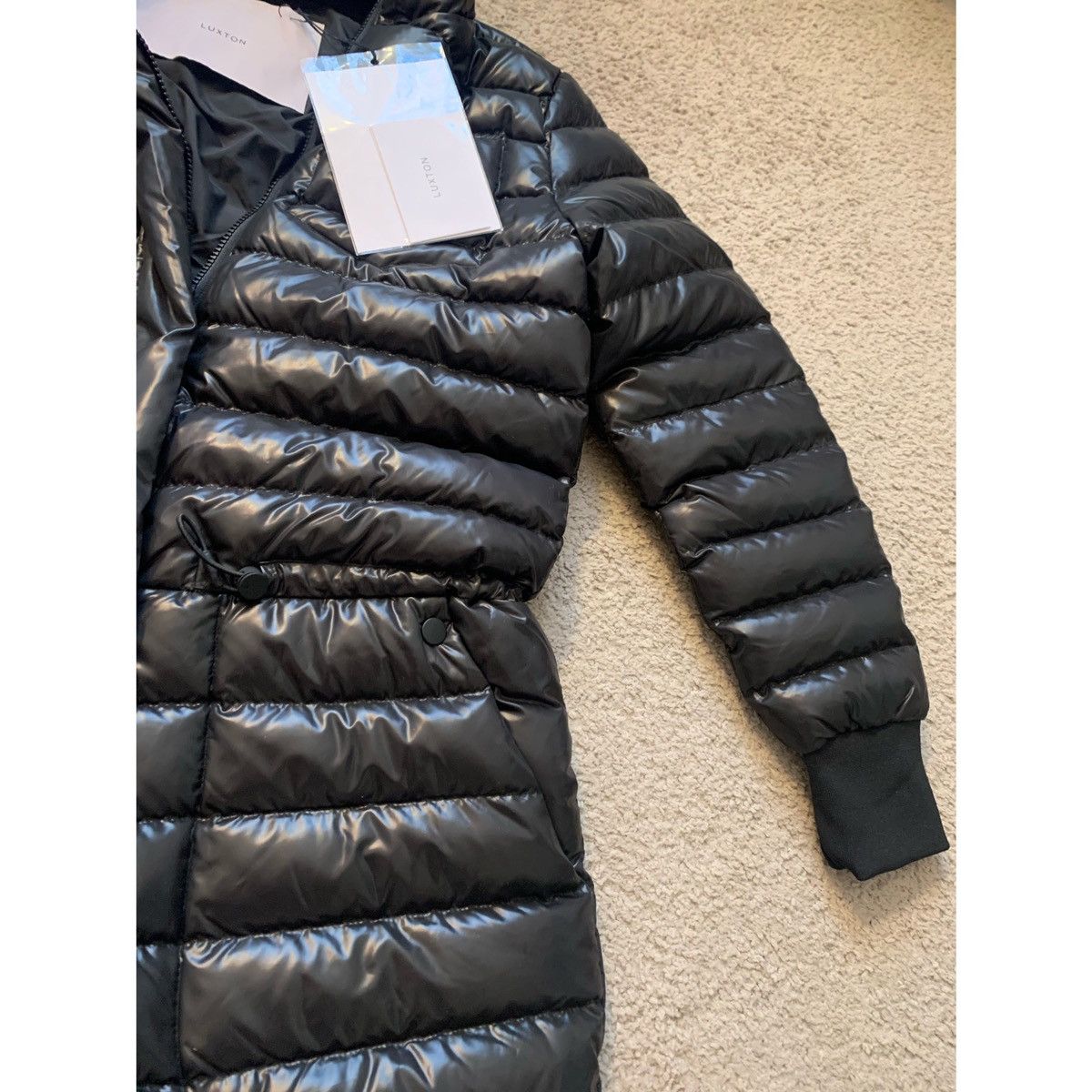 Other LUXTON BLACK DOWN PUFFER JUMPSUIT 2.1 Size L / US 10 / IT 46 - 14 Thumbnail