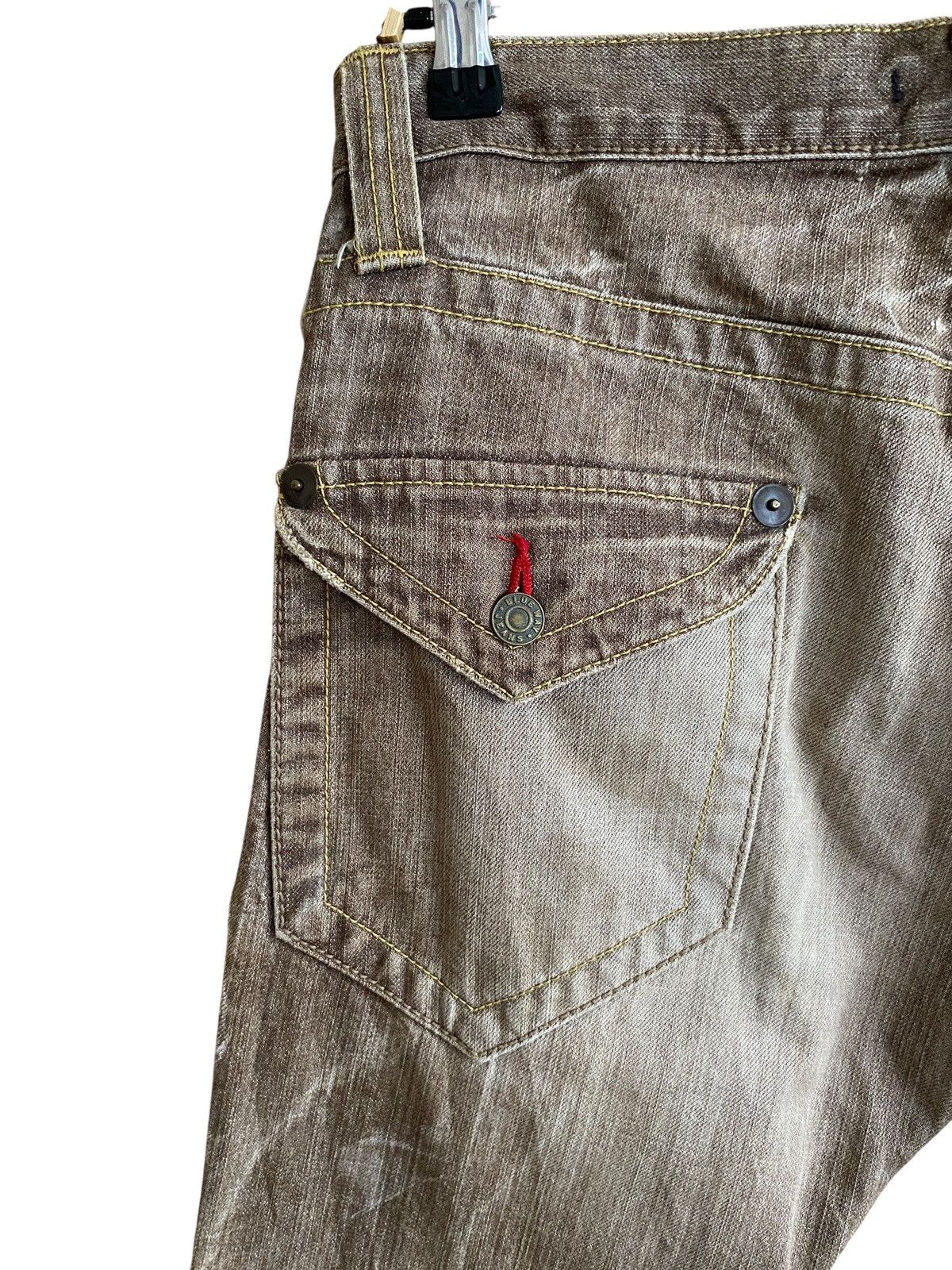 Japanese Brand Vintage Japanese Brand Blue Way Flared Jeans 1990s Size US 32 / EU 48 - 8 Thumbnail