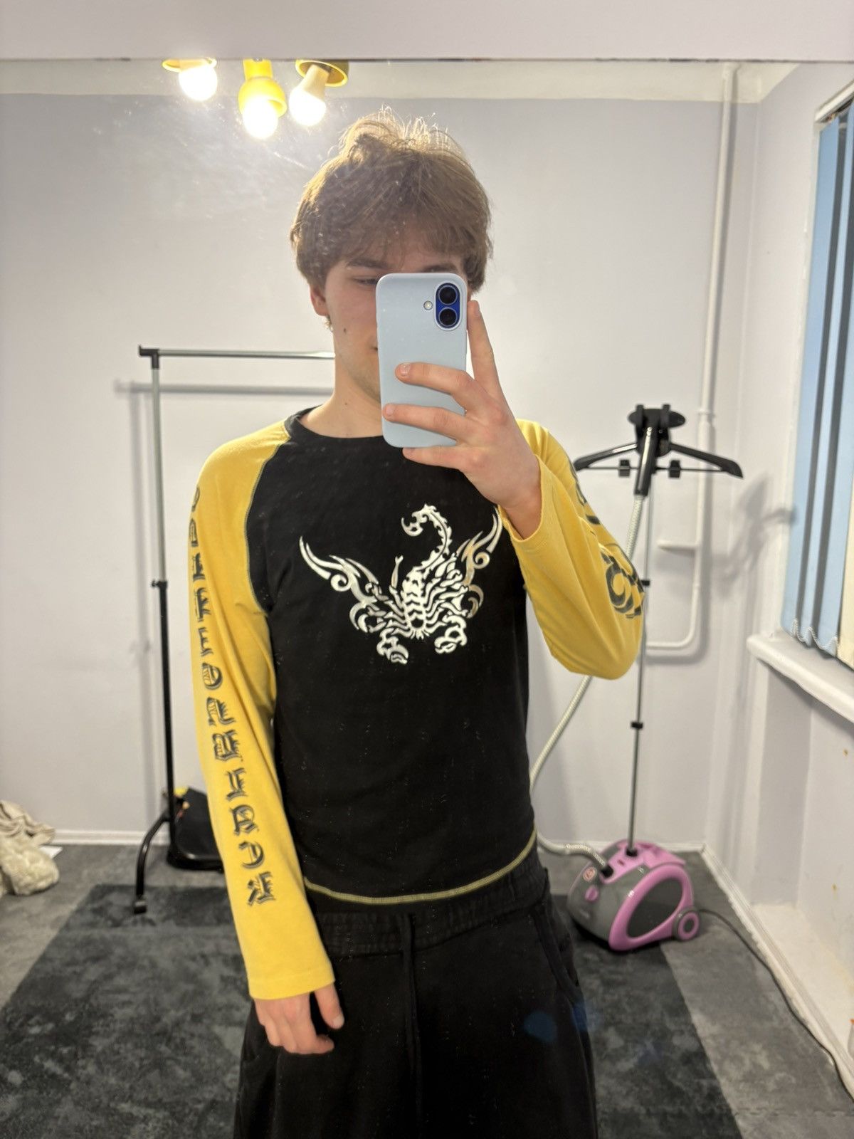 Hysteric Glamour 2000s Vintage Jesse Pinkman Style Scorpion Y2K Longsleeve Size US M / EU 48-50 / 2 - 3 Thumbnail