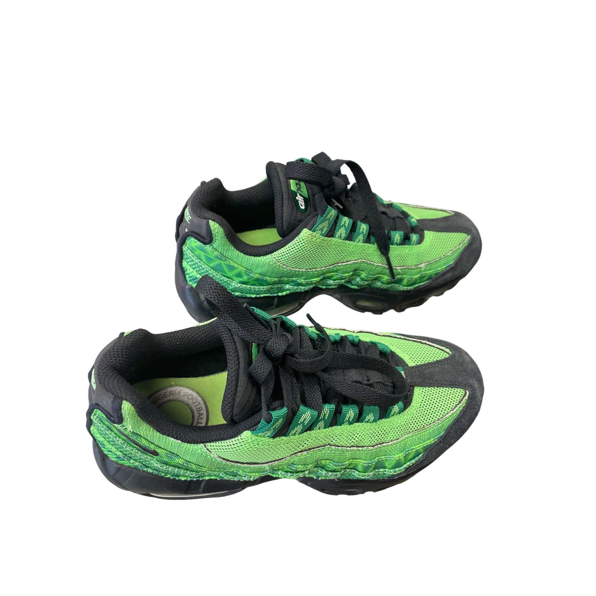 Nike Nike Air Max 95 Lime Green black mens 4.0 wms 5.5 Low sneake Size US 5 / EU 37 - 4 Thumbnail