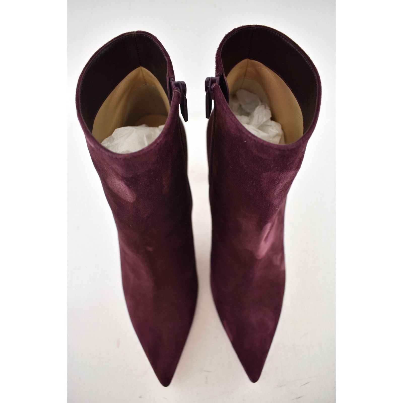 Christian Louboutin Christian Louboutin Vibella Booty 85 Amara Burgundy Red 38 Size US 8 / IT 38 - 9 Thumbnail
