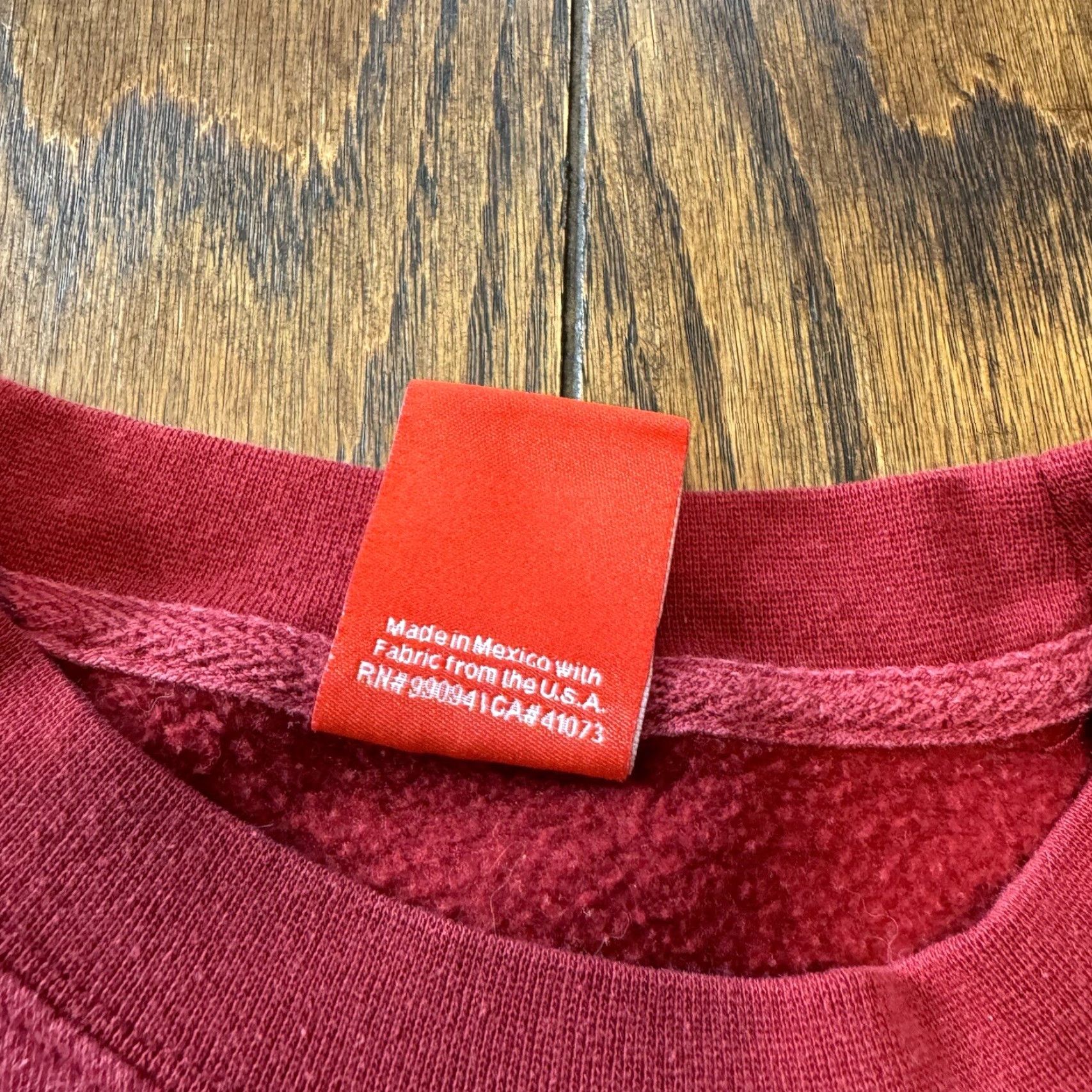 CHOCOOLATE VINTAGE Chocolate Skateboards World Champions Red Crewneck Sweatshirt Men Medium Size US M / EU 48-50 / 2 - 5 Thumbnail