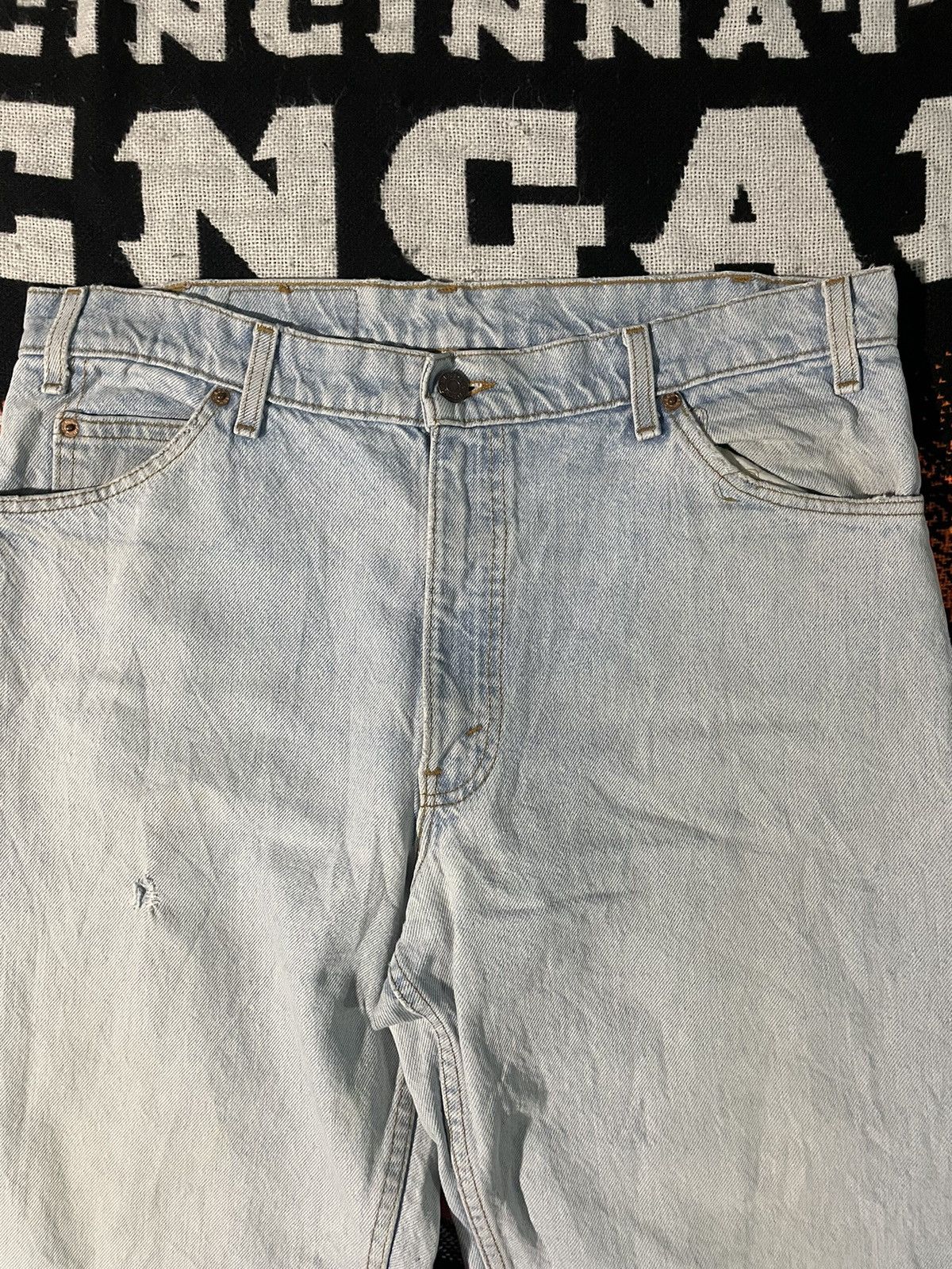 Levi's Vintage Levi’s 550 Relaxed Fit Tapered Leg Jeans Pants 90s Size US 36 / EU 52 - 2 Thumbnail