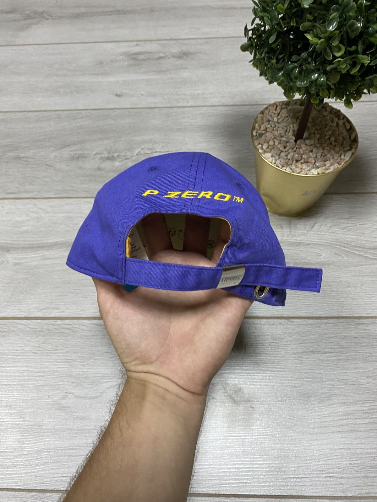 Pirelli Pirelli NEW🔥 gradient spell out racing cap big logi Size ONE SIZE - 4 Thumbnail