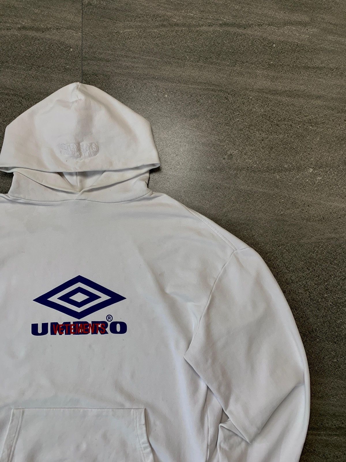 Vetements FREE TAX! Umbro Collabs Logo Hoodie by Demna Size US S / EU 44-46 / 1 - 2 Thumbnail