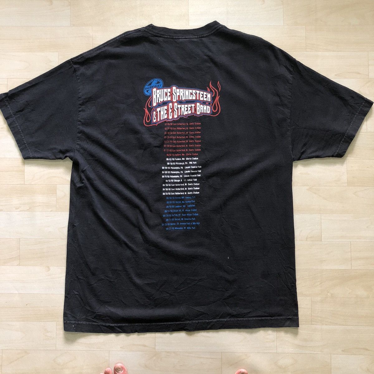 Band Tees Vintage Bruce Springteen & The E Street Band 2003 Tour Size US XL / EU 56 / 4 - 4 Thumbnail