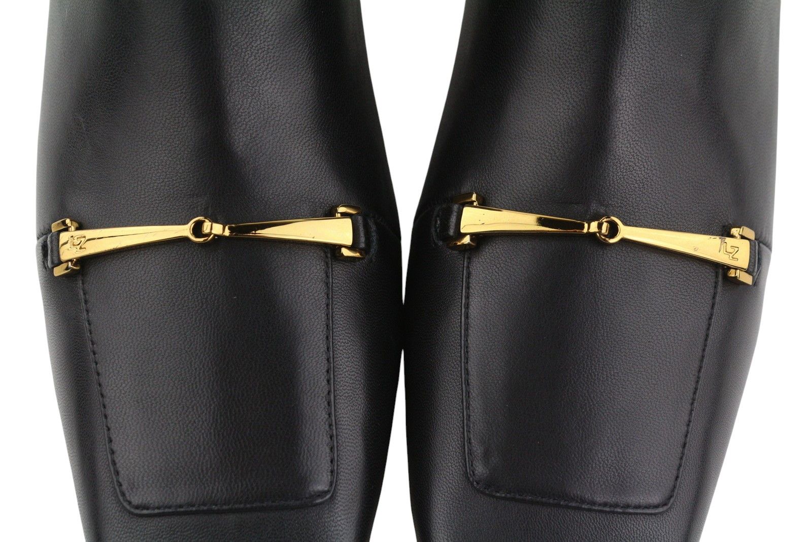Other LOLA CRUZ LOREY EU41 Black Leather Square Toe Ankle 87546 Size US 10 / IT 40 - 12 Thumbnail