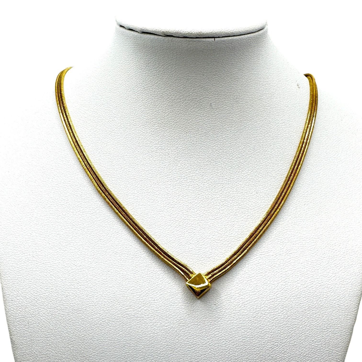 Designer Napier Gold-Tone Multi-Strand Necklace Adjustable Chain Mini Size ONE SIZE - 1 Thumbnail