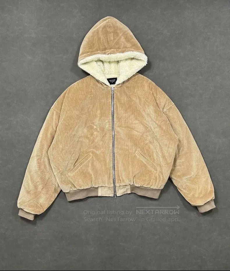 Fear of God Fear of God Corduroy lambswool hooded coat Size US M / EU 48-50 / 2 - 1 Thumbnail