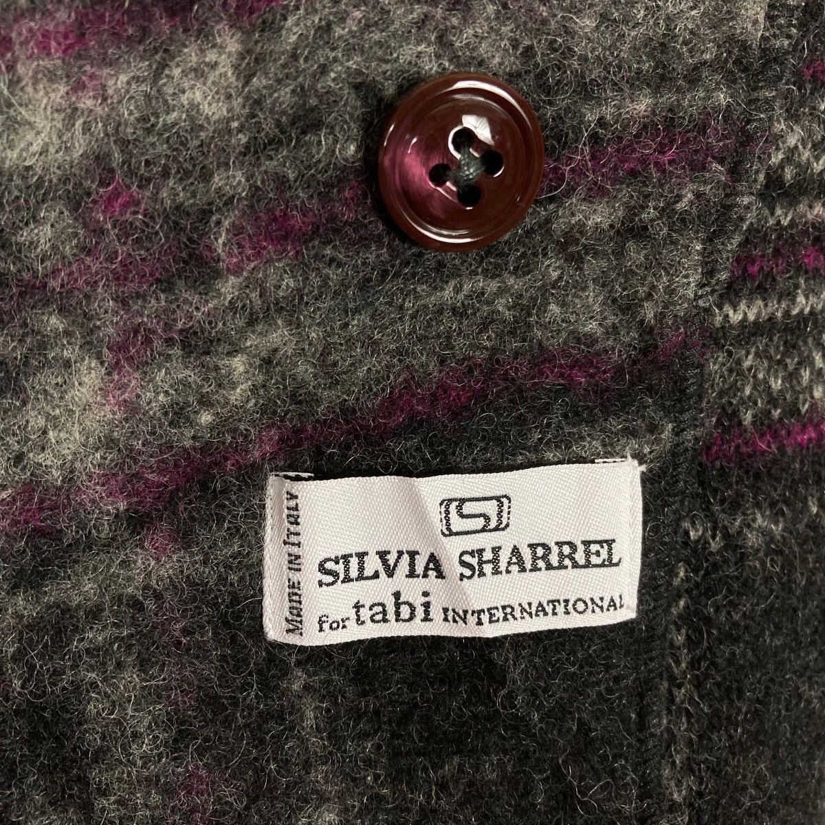 Vintage Vintage Silvia Sharrel Plaid Flat Button Coat Jacket Size M / US 6-8 / IT 42-44 - 5 Thumbnail