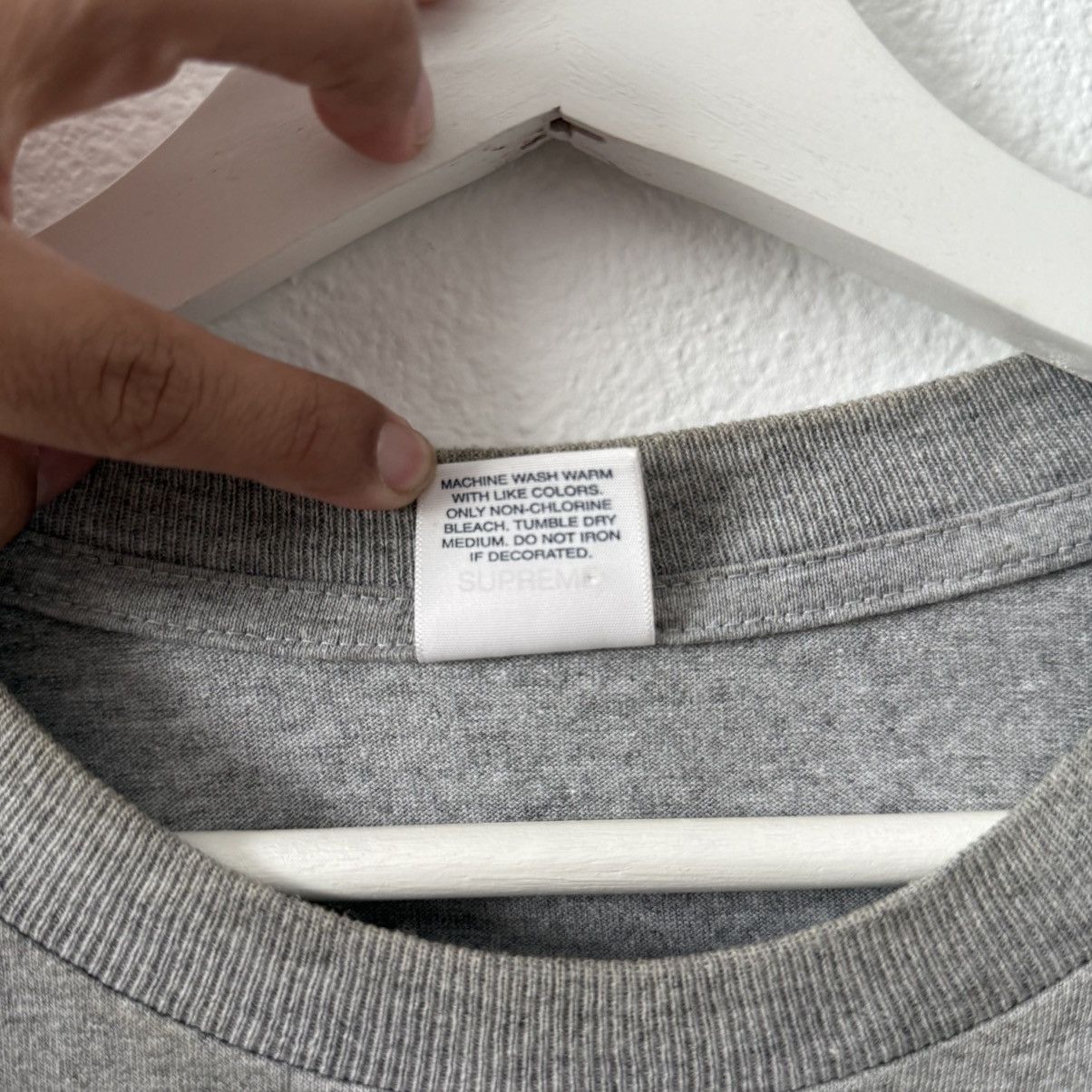 Supreme Supreme Men's Grey T-shirt Size US XL / EU 56 / 4 - 8 Thumbnail