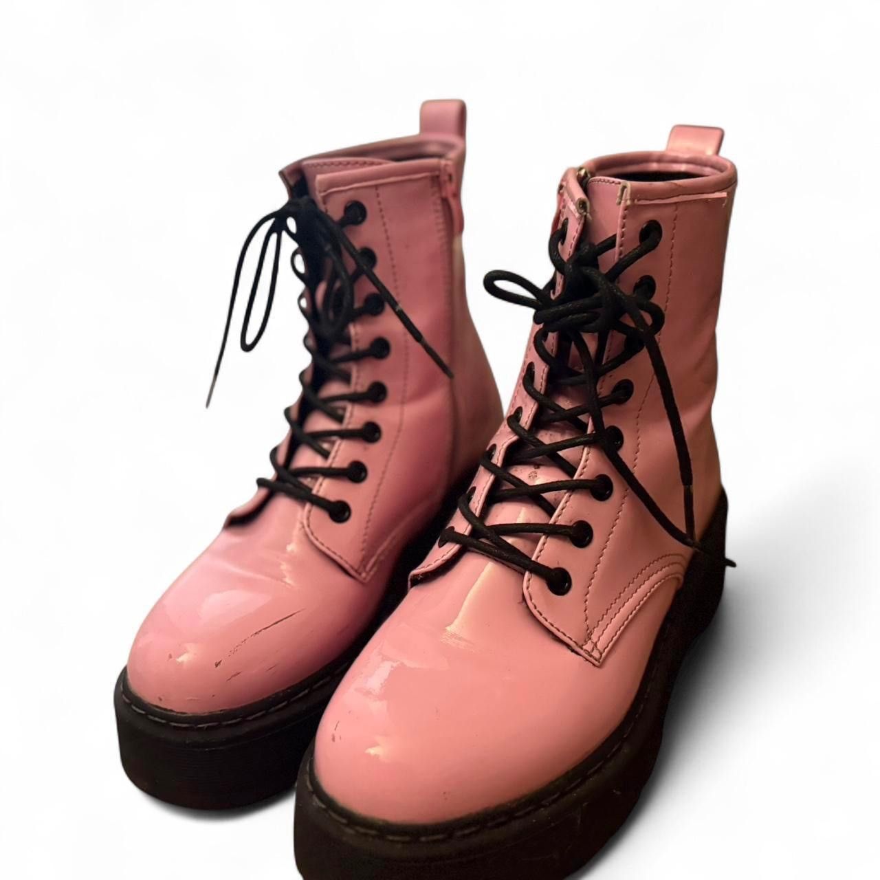 Steve Madden Pink platform boots Size US 6 / IT 36 - 1 Thumbnail