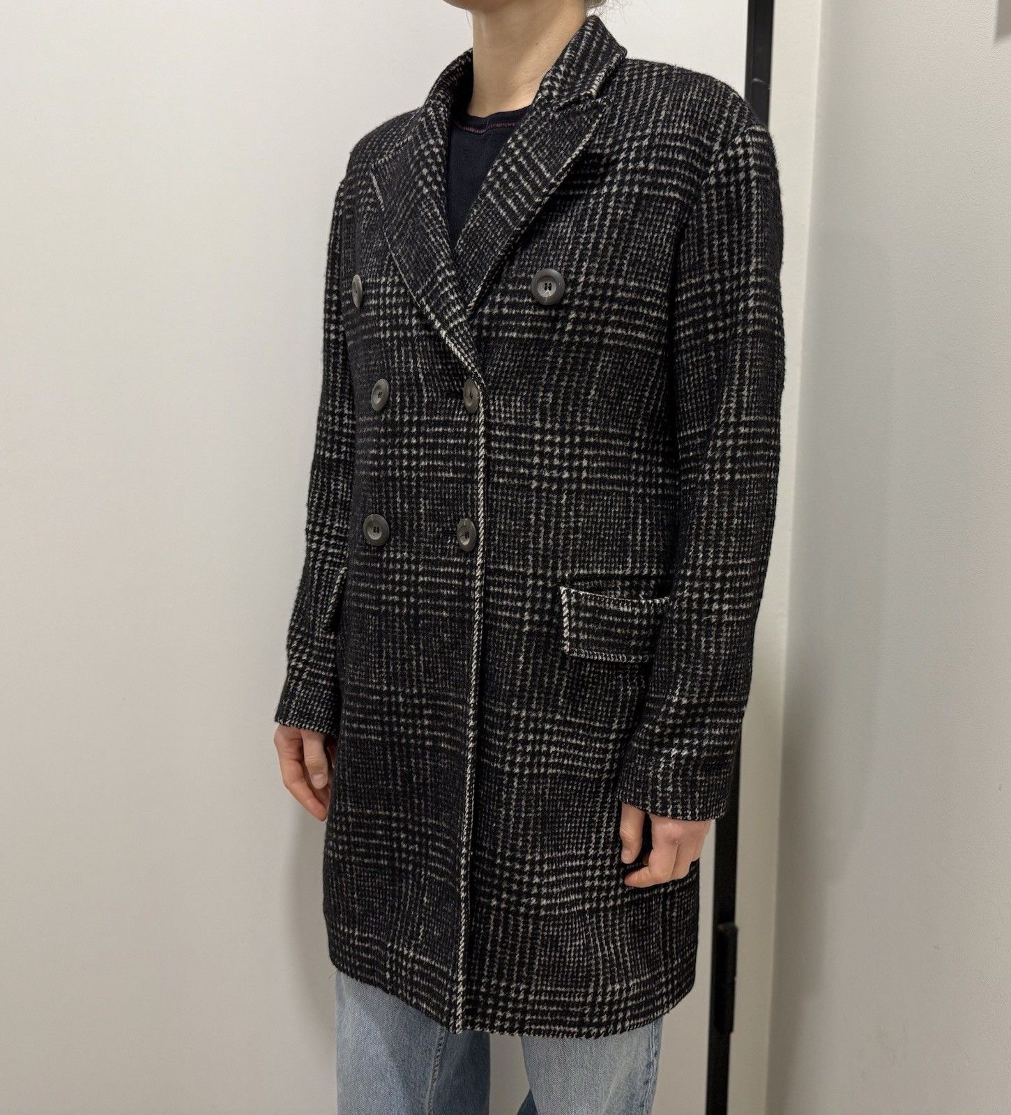 Boglioli DDP Boglioli Womens Coat Wool Double Breasted Jacket size 38 Size XS / US 0-2 / IT 36-38 - 3 Thumbnail