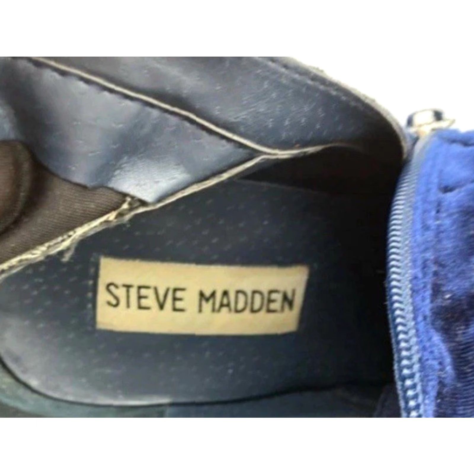Steve Madden **Women’s Steve Madden Designer Brisk Blue Block Heel Boots Size 7M** User: Women’s Steve Madden Designer Brisk Blue Block Heel Boots Size 7M Size US 7 / IT 37 - 6 Thumbnail