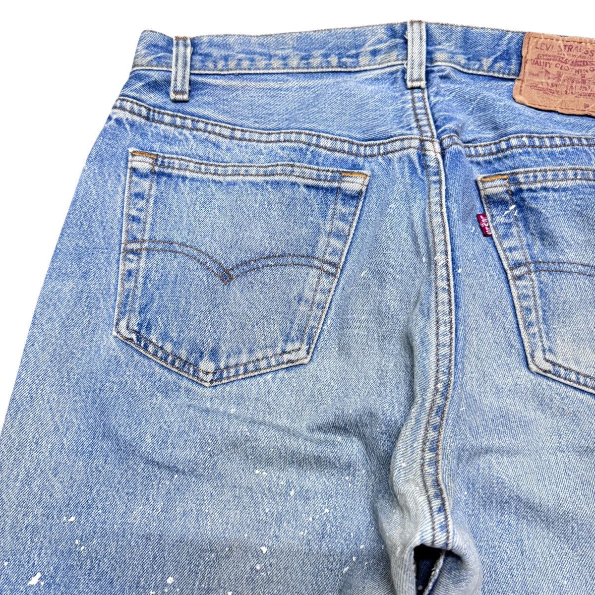 Levi's Vintage 80s Levis 501 Painter Jeans Helmut Lang Size US 33 - 10 Thumbnail