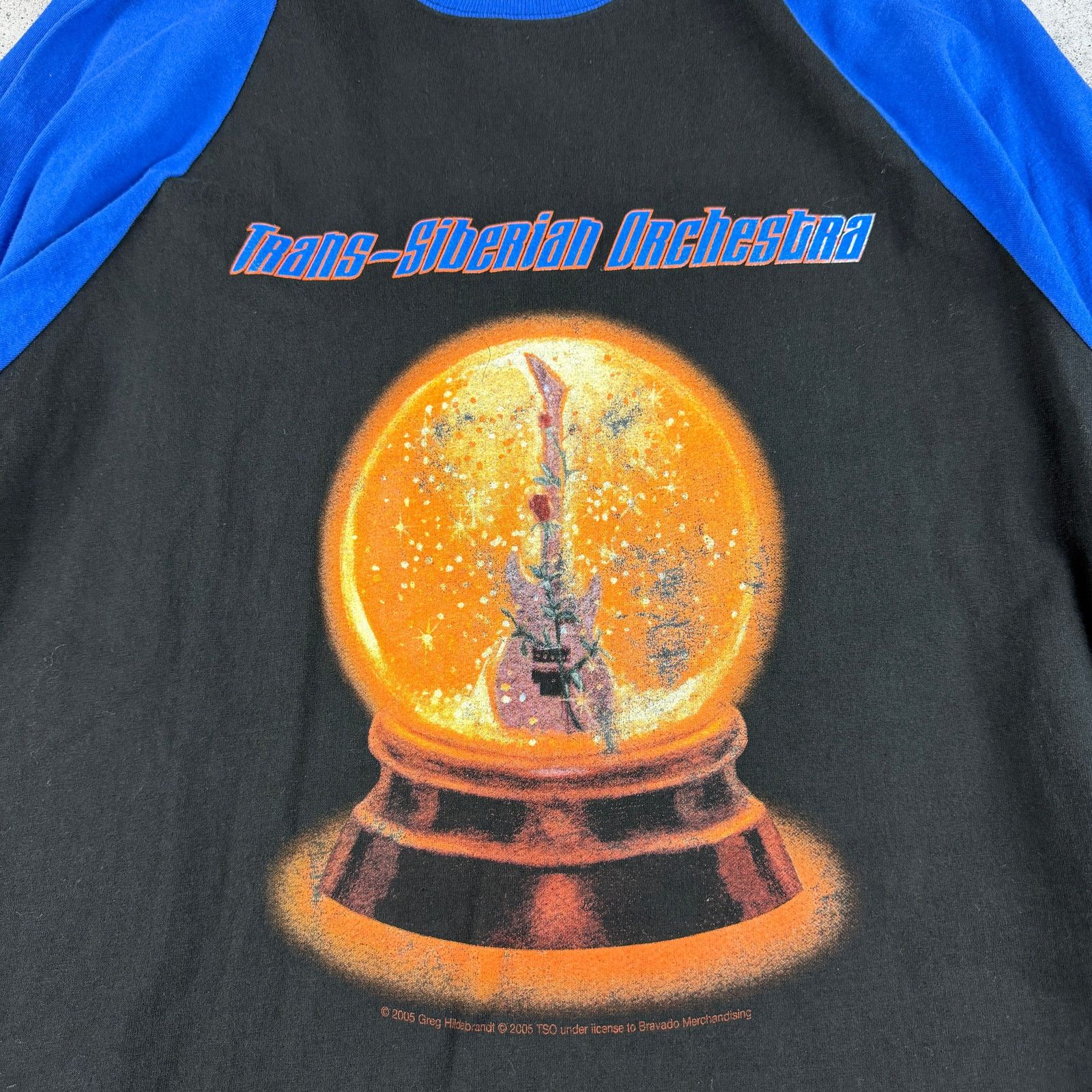 Bravado Trans-Siberian Orchestra 3/4 Sleeve Raglan Shirt Size Large Size US L / EU 52-54 / 3 - 3 Thumbnail
