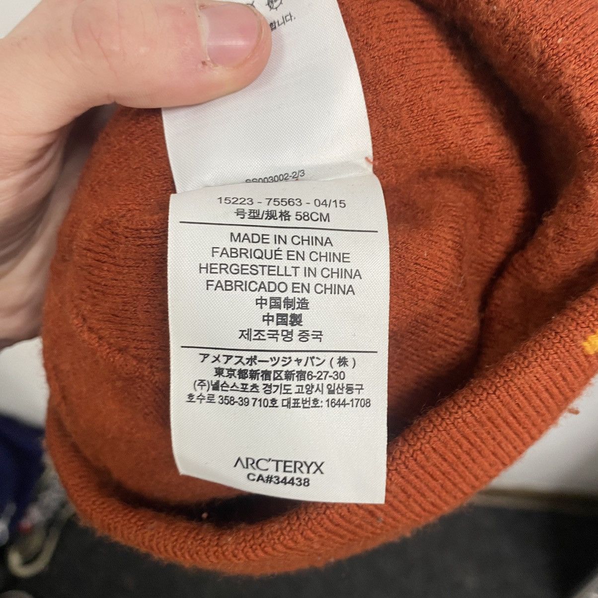 Arc'teryx arcteryx beanie big logo Size ONE SIZE - 8 Thumbnail