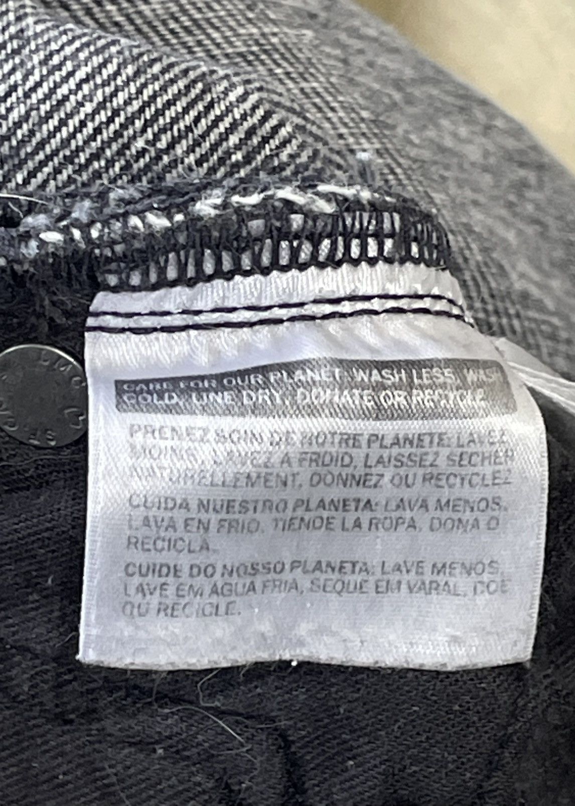 Levi's Levi’s Made In Italy Lot 502 Washed Denim Black Size US 34 / EU 50 - 7 Thumbnail