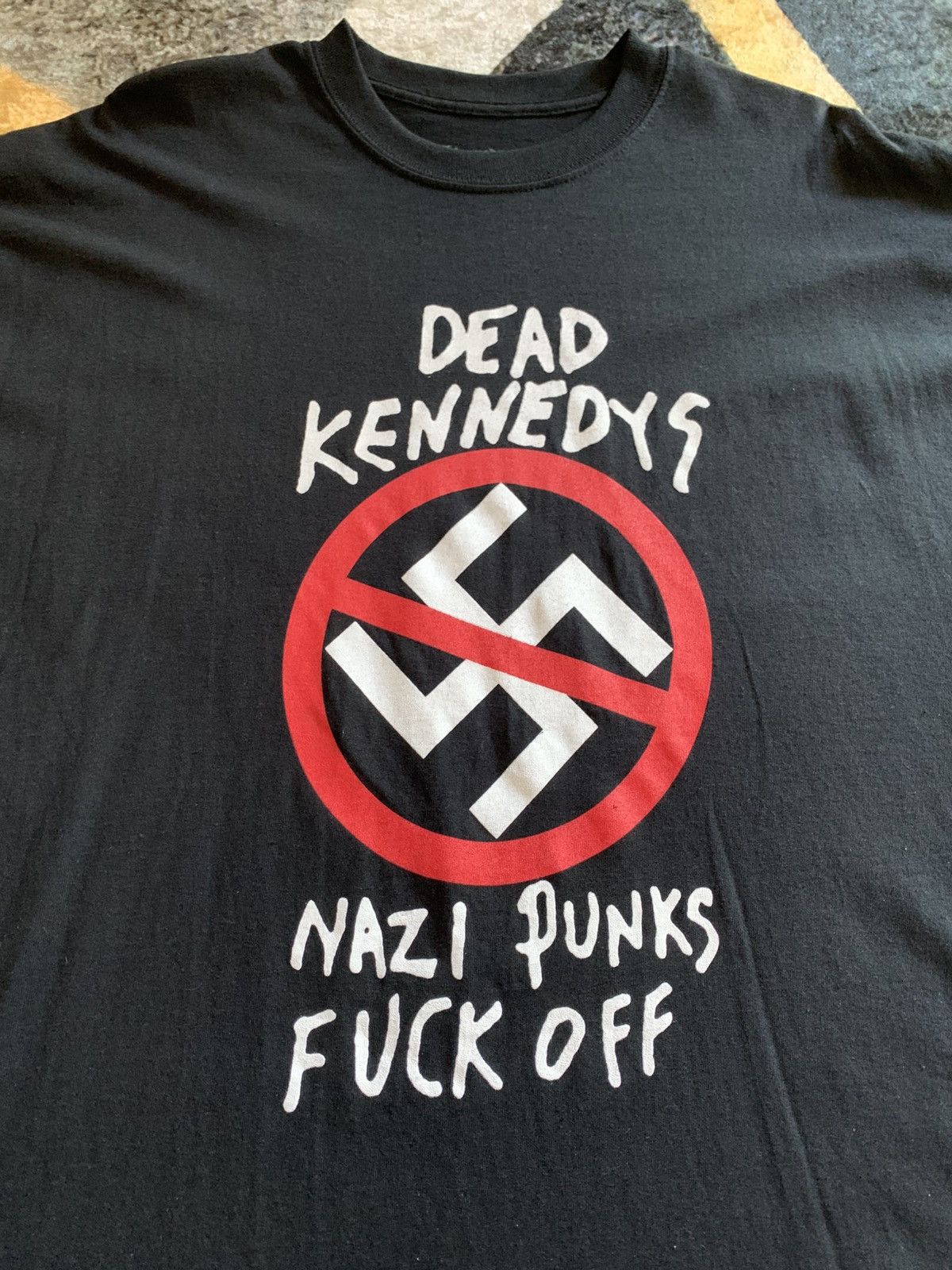 Vintage Dead Kennedys Nazi Punks Fuck Off T-Shirt Size ONE SIZE - 2 Thumbnail