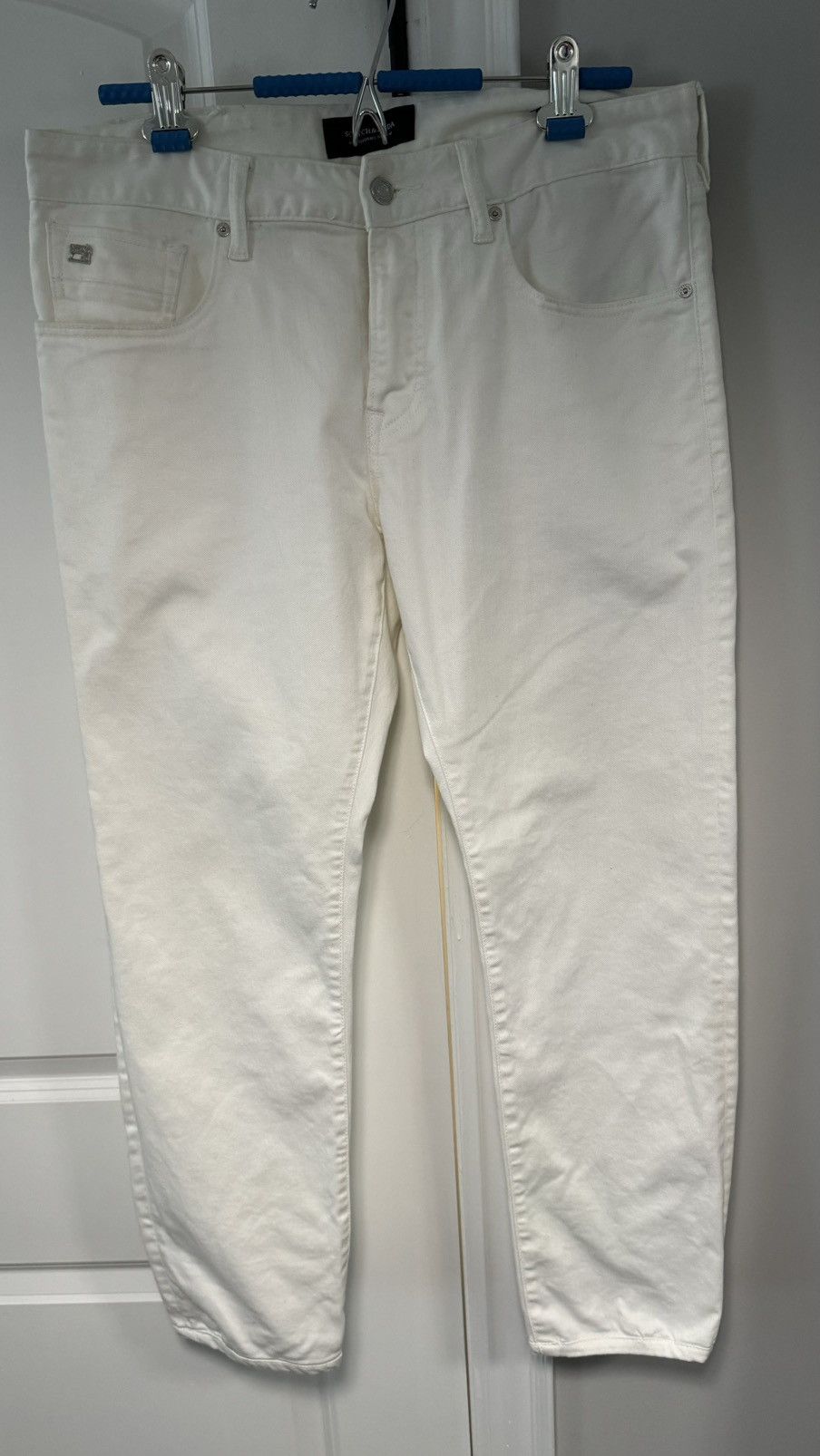 Scotch & Soda Ralston White Denim Size US 32 / EU 48 - 1 Thumbnail