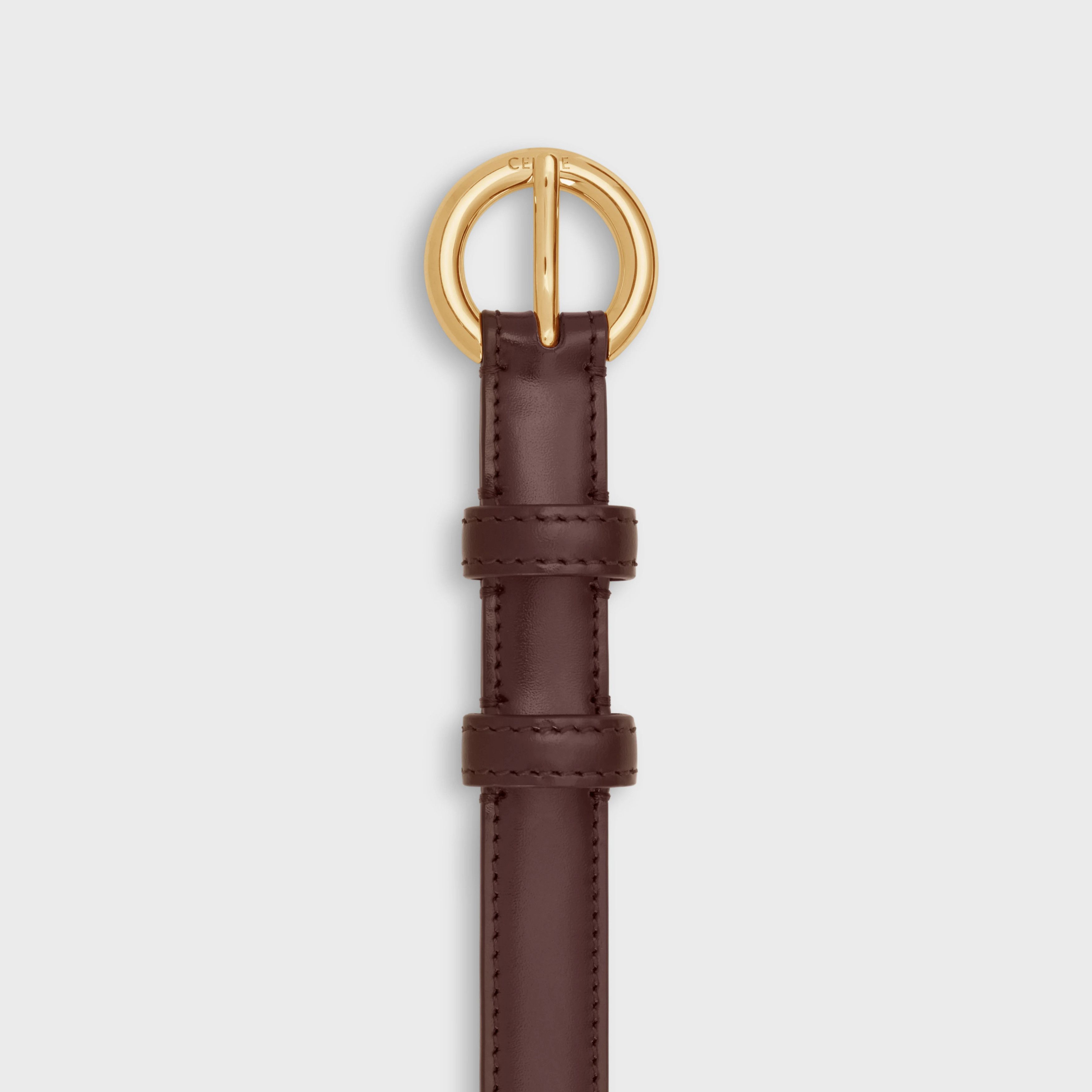 Celine o1bcso1str0925 45BF53A01 Size: OS / Belt in Chestnut Size ONE SIZE - 2 Thumbnail