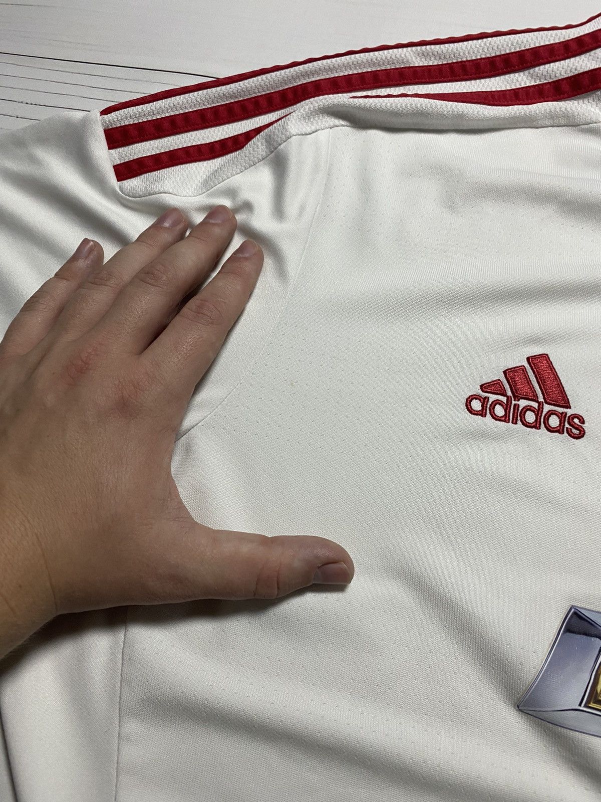 Adidas × Vintage Manchester United 2015/16 Away Football Shirt Jersey Size US XXL / EU 58 / 5 - 7 Thumbnail