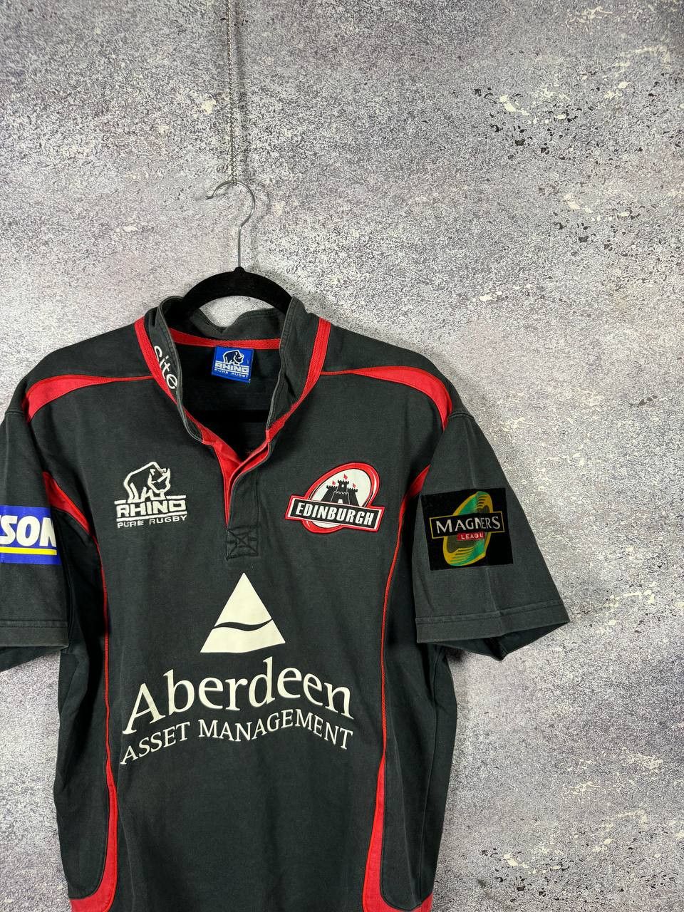 Other Edinburgh Union 2009 Black Rhino Rugby Jersey Maillot Large Size US L / EU 52-54 / 3 - 2 Thumbnail