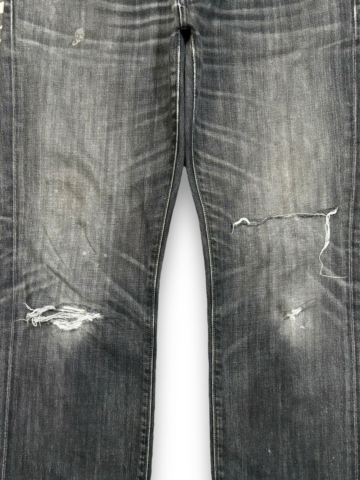Undercover × Uniqlo Vintage Uniqlo UJ Faded Wash Loose Distressed Grunge Jeans Size US 36 / EU 52 - 7 Thumbnail