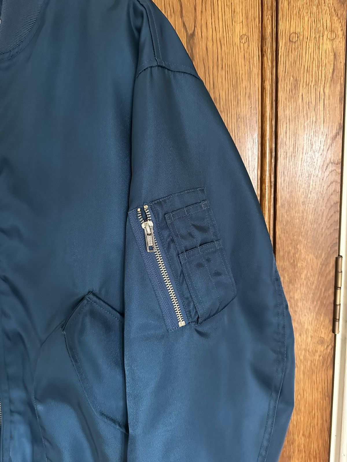 Calvin Klein 205W39NYC SS18 CK205w39nyc blue bomber jacket Raf Simons Grail Size US M / EU 48-50 / 2 - 21 Thumbnail