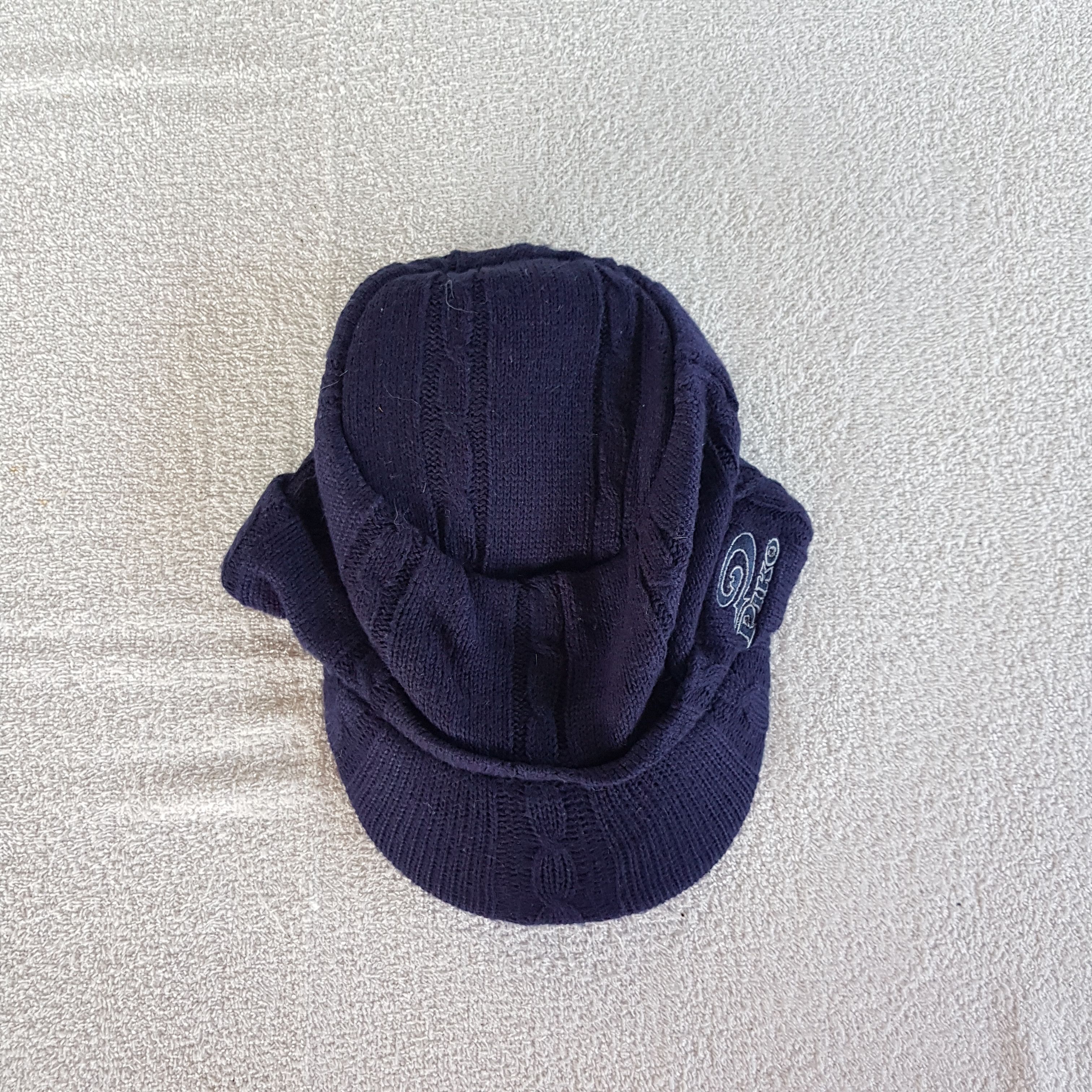 Japanese Brand Vintage Piko Beanie Skateboarding Snow Caps Surfwear Hats Size ONE SIZE - 5 Thumbnail
