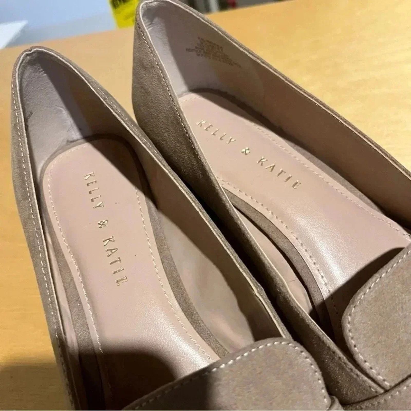 Other Kelly & Katie Beeka Tan Mules Loafers 9.5 Shoes Block Heel Size US 9.5 / IT 39.5 - 7 Thumbnail