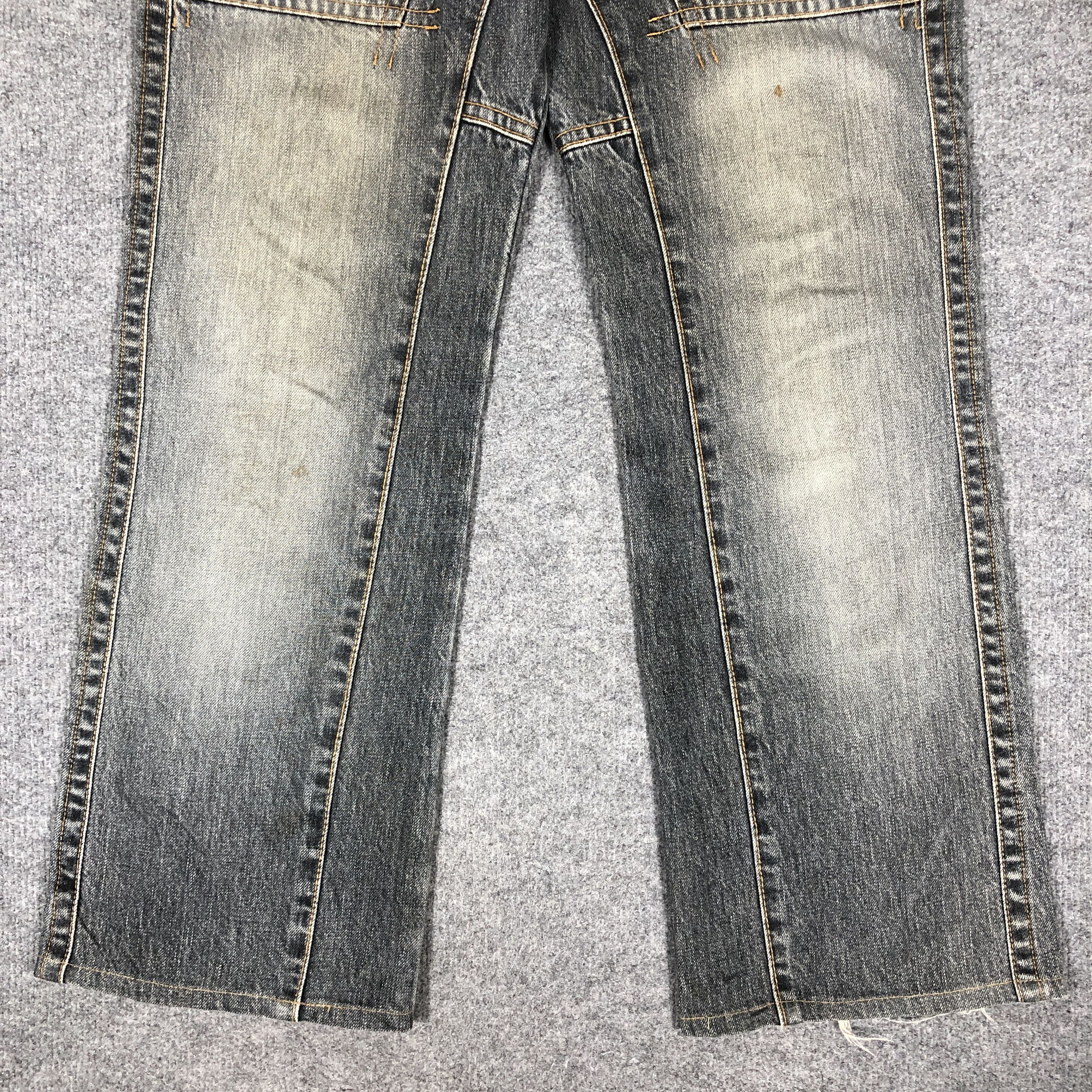 Japanese Brand × Vintage Vintage Back Number Jeans L1237 Size US 32 / EU 48 - 3 Thumbnail