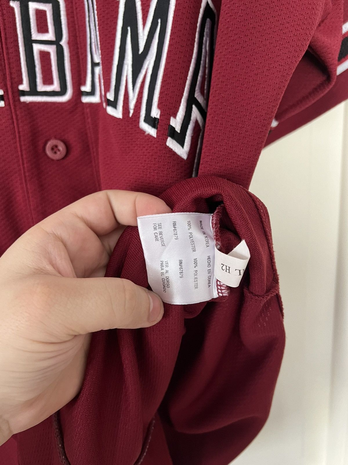 Starter × Vintage 00s Vintage Alabama Starter Shirt Size US L / EU 52-54 / 3 - 7 Thumbnail