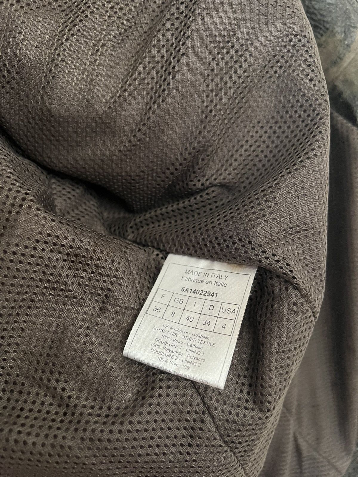 Dior AW06 Dior by John Galliano ‘Croc’ Embossed Leather Jacket Size US S / EU 44-46 / 1 - 14 Thumbnail