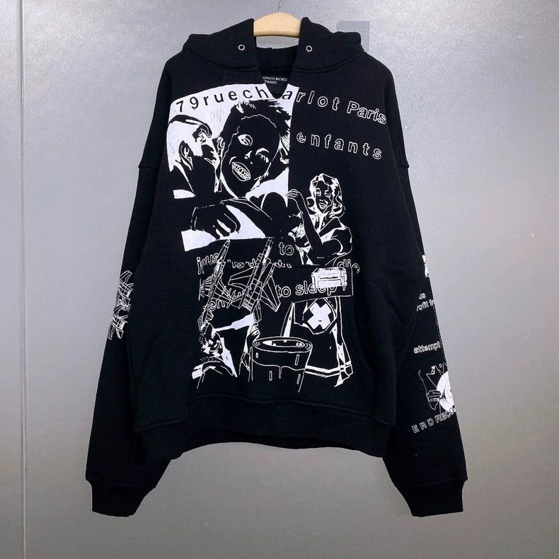 Enfant Riches Deprimes F/W Cropped Fitted Hoodie 18 PUPPY SAVED FROM OVERDOSE