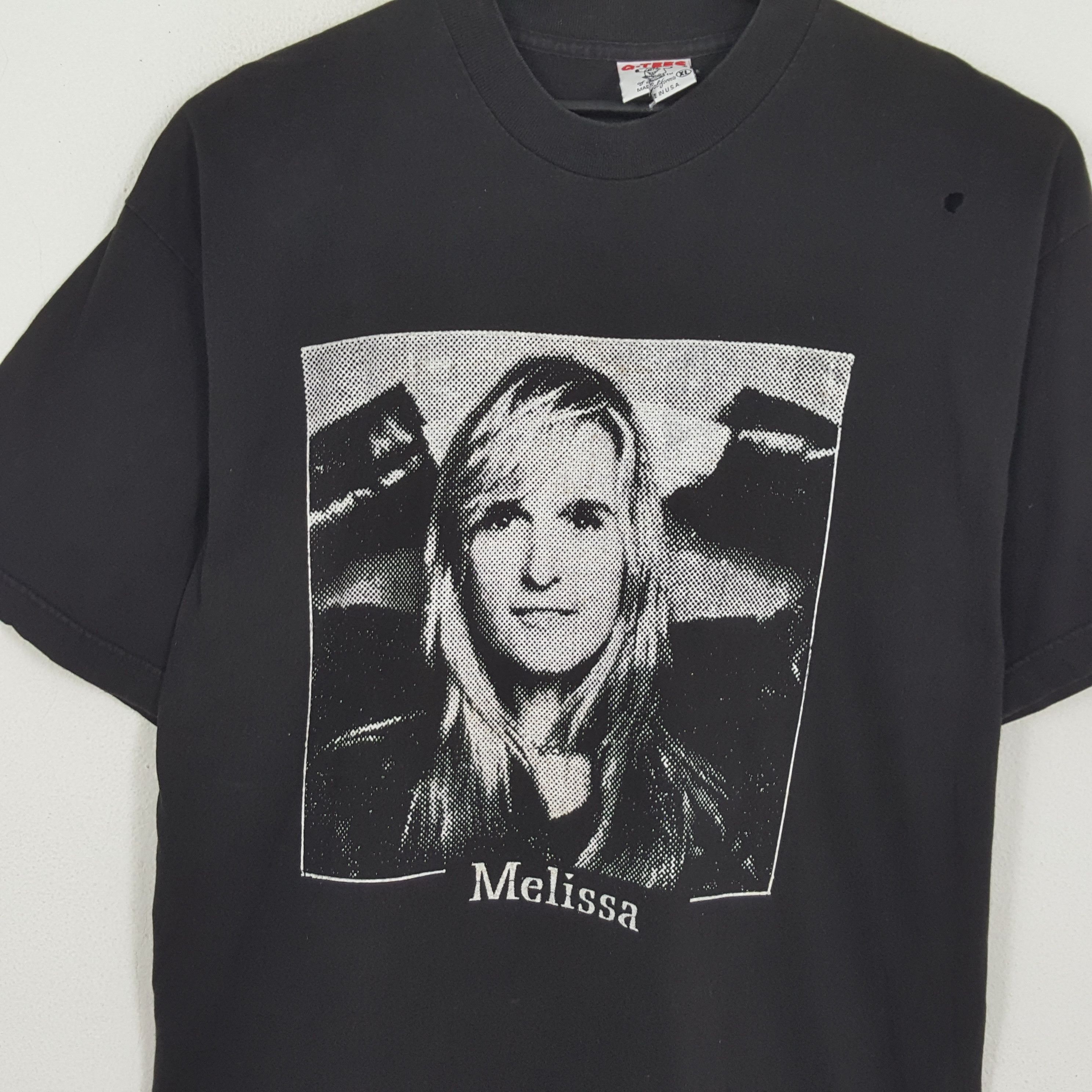 Band Tees × Vintage MELISSA ETHERIGDE Singer Photo Print Style Vintage Tshirt Size US XL / EU 56 / 4 - 2 Thumbnail