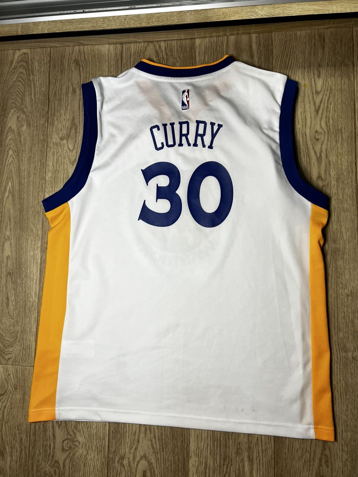 NBA Y2K Adidas Golden State Warriors 30 Curry Jersey Size US L / EU 52-54 / 3 - 2 Thumbnail