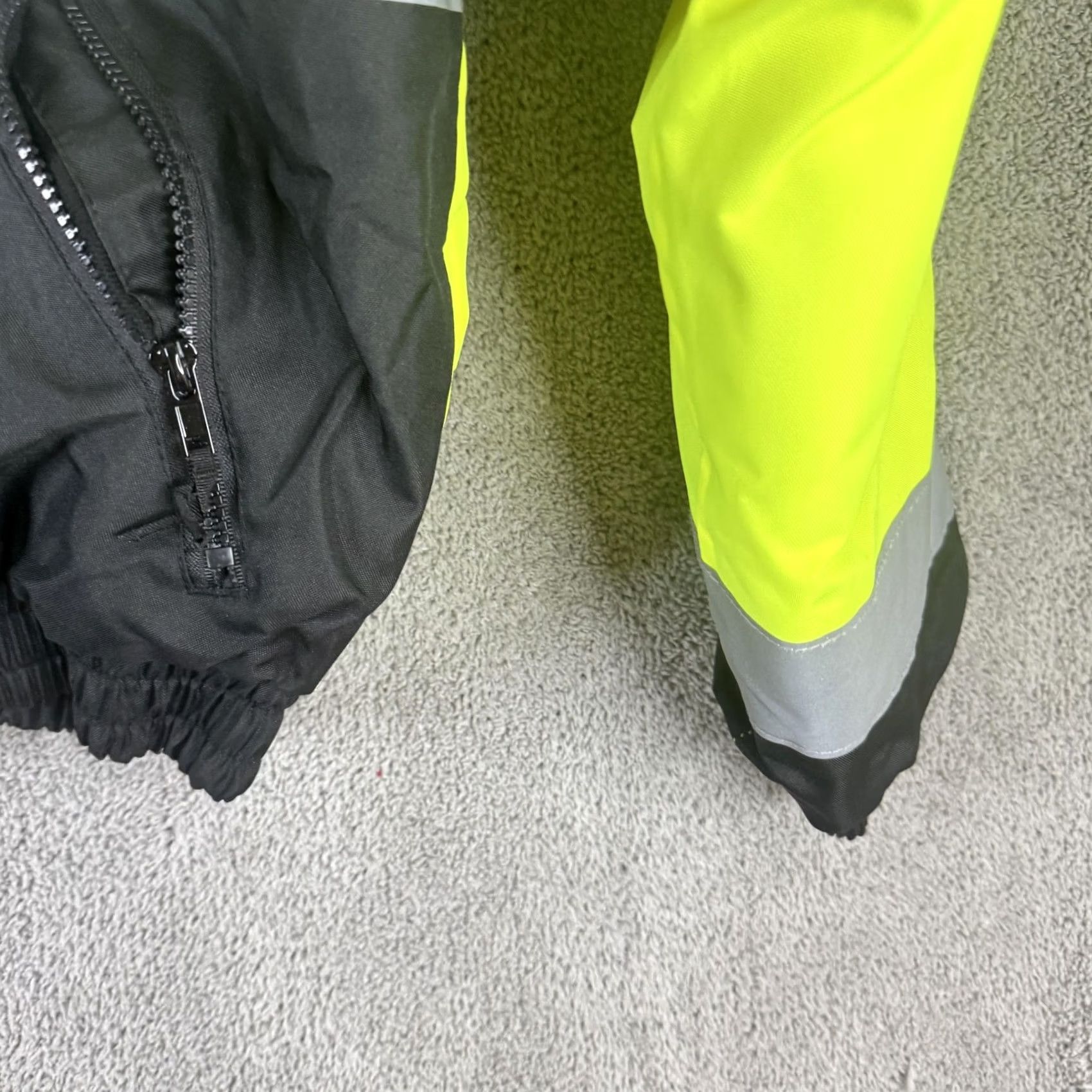 Vintage Radians Jacket Mens S Yellow Hi Vis Bomber Hooded Workwear SJ11QB-3ZGS Size US S / EU 44-46 / 1 - 3 Thumbnail