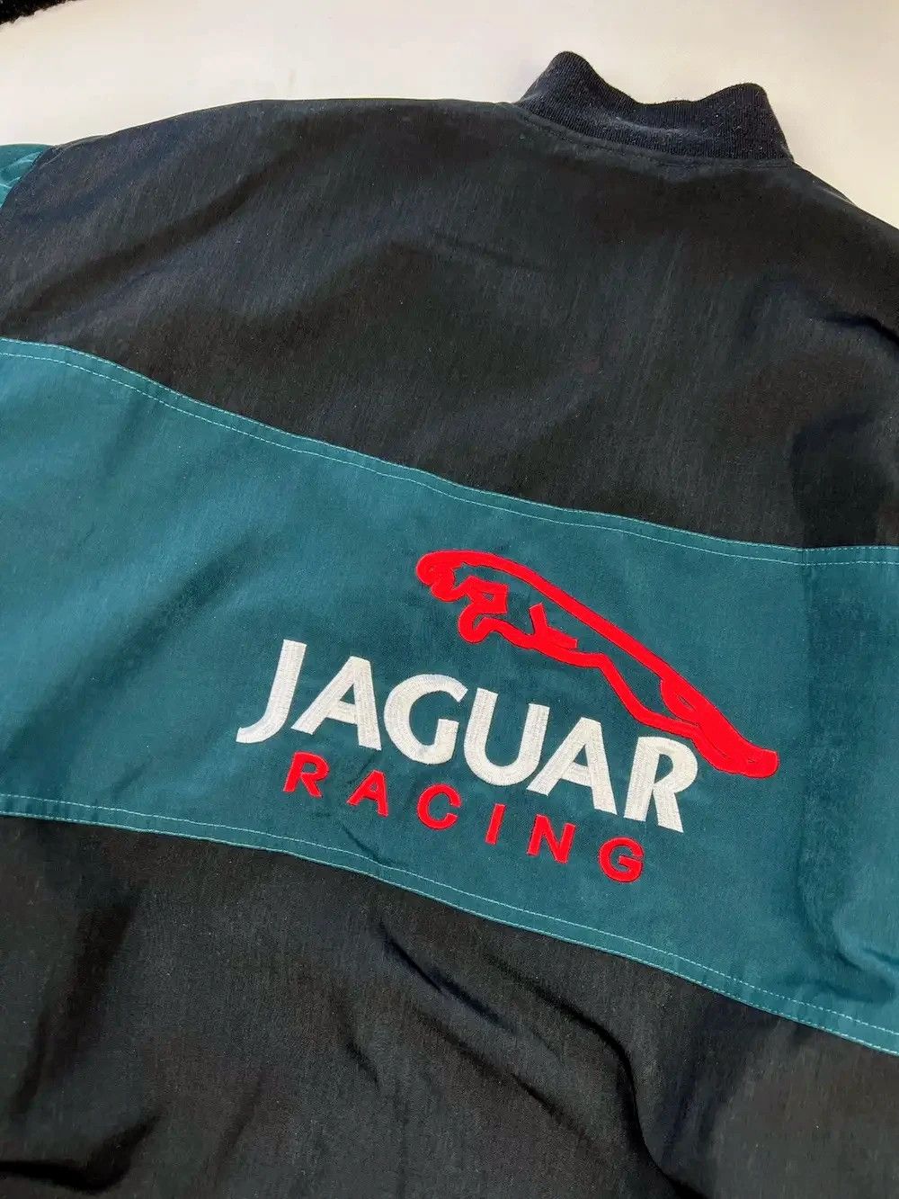 Formula 1 💥 Jaguar 💥 Formula-1 Christian Klien Racing Bomber Jacket Size US XL / EU 56 / 4 - 7 Thumbnail