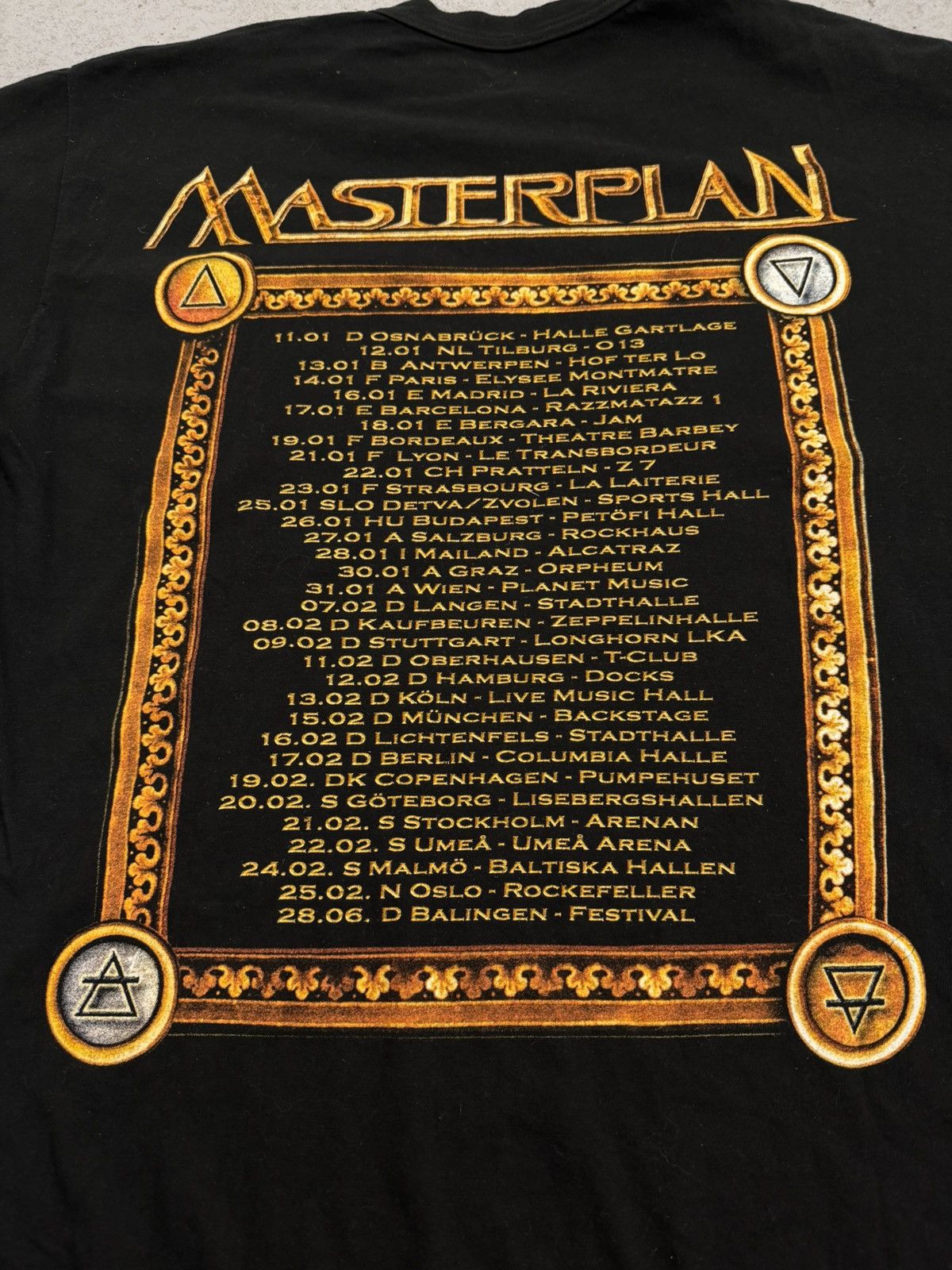Band Tees Vintage Masterplan Tour Band T-Shirt Size US L / EU 52-54 / 3 - 12 Thumbnail