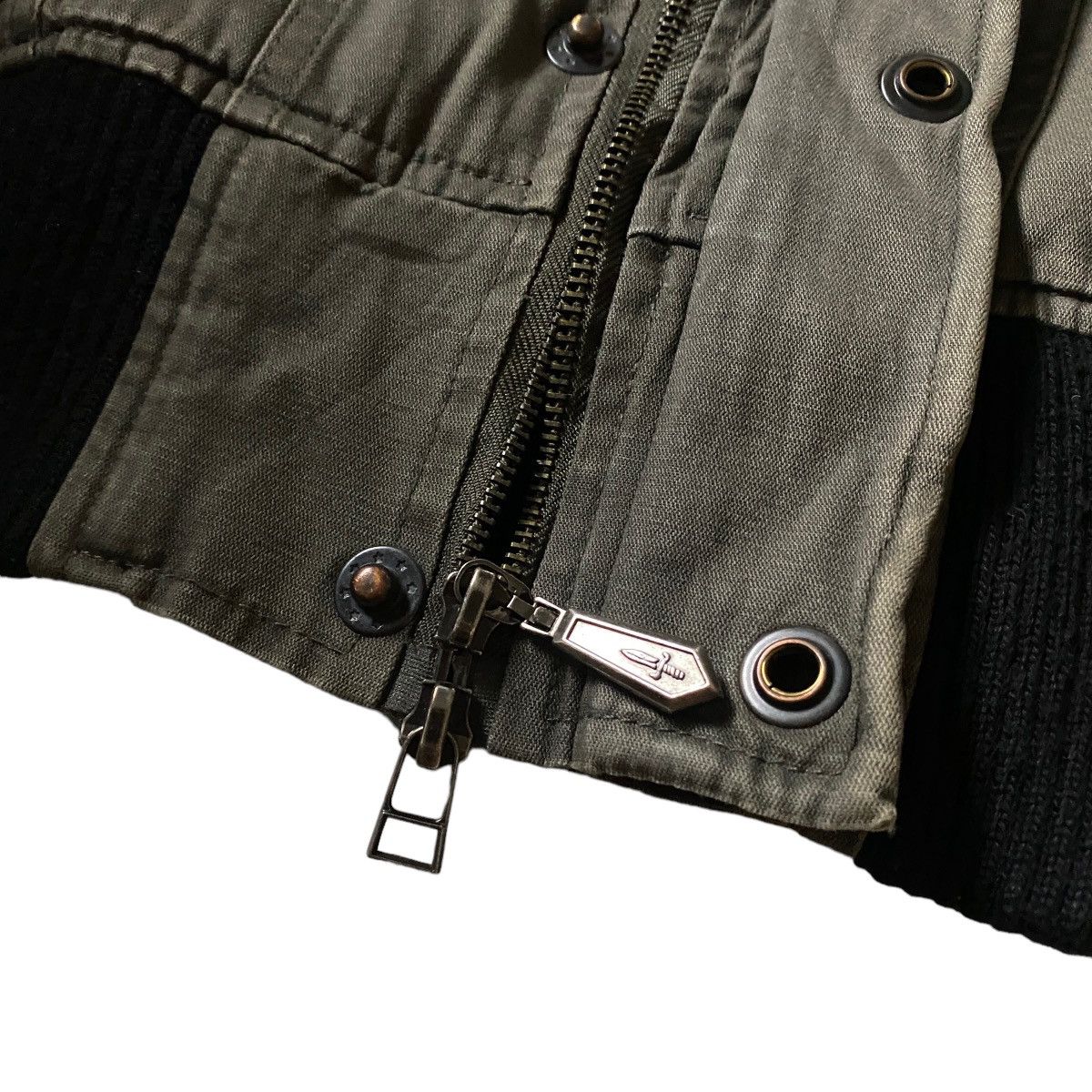 If Six Was Nine 2000's Jackrose Japanese Fur Raccoon Bomber Jacket Size US M / EU 48-50 / 2 - 12 Thumbnail