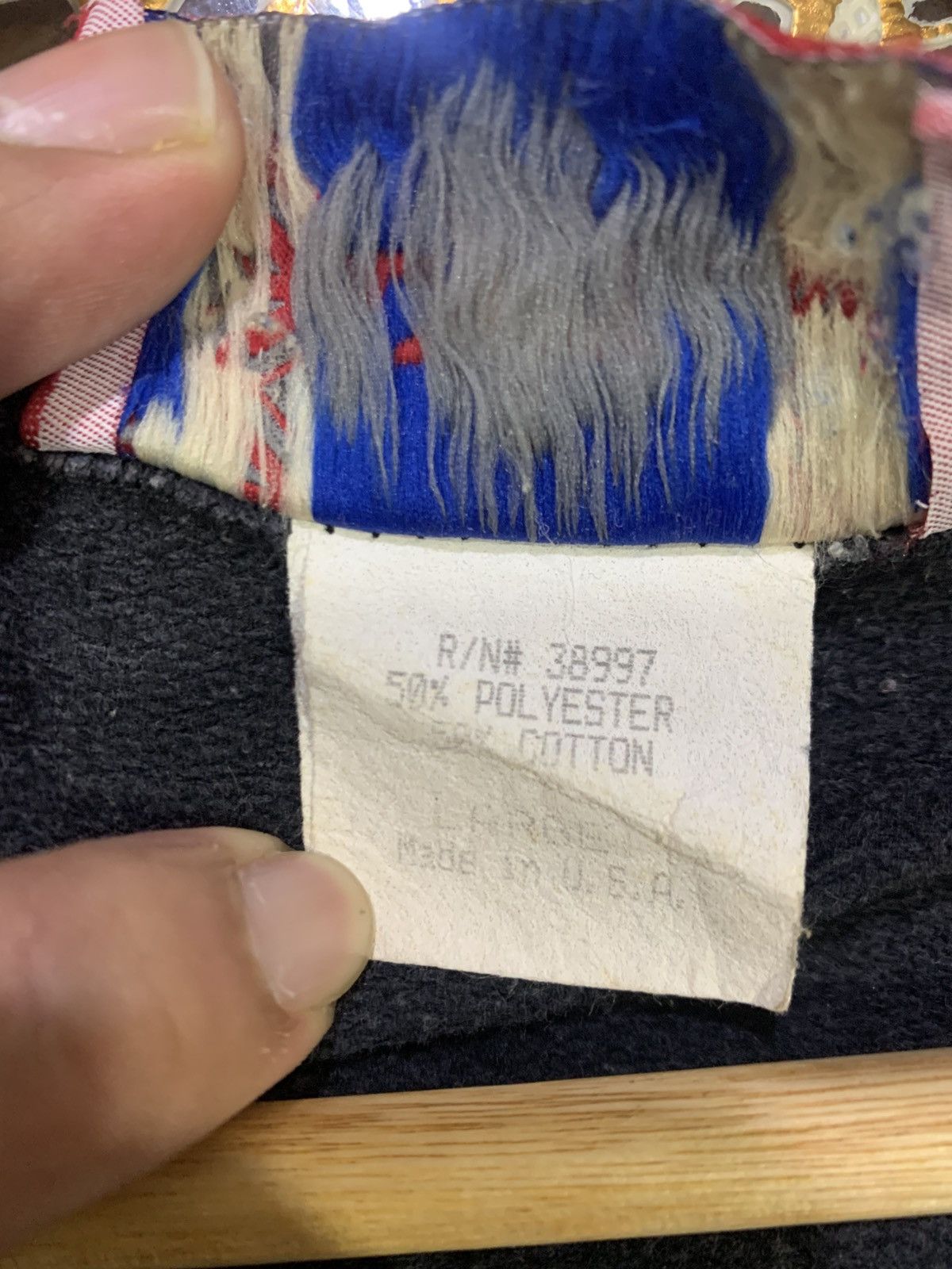 Vintage Vtg 90’s Dennis Rodman Converse Promo Crewneck Black Faded-L Size US L / EU 52-54 / 3 - 6 Thumbnail