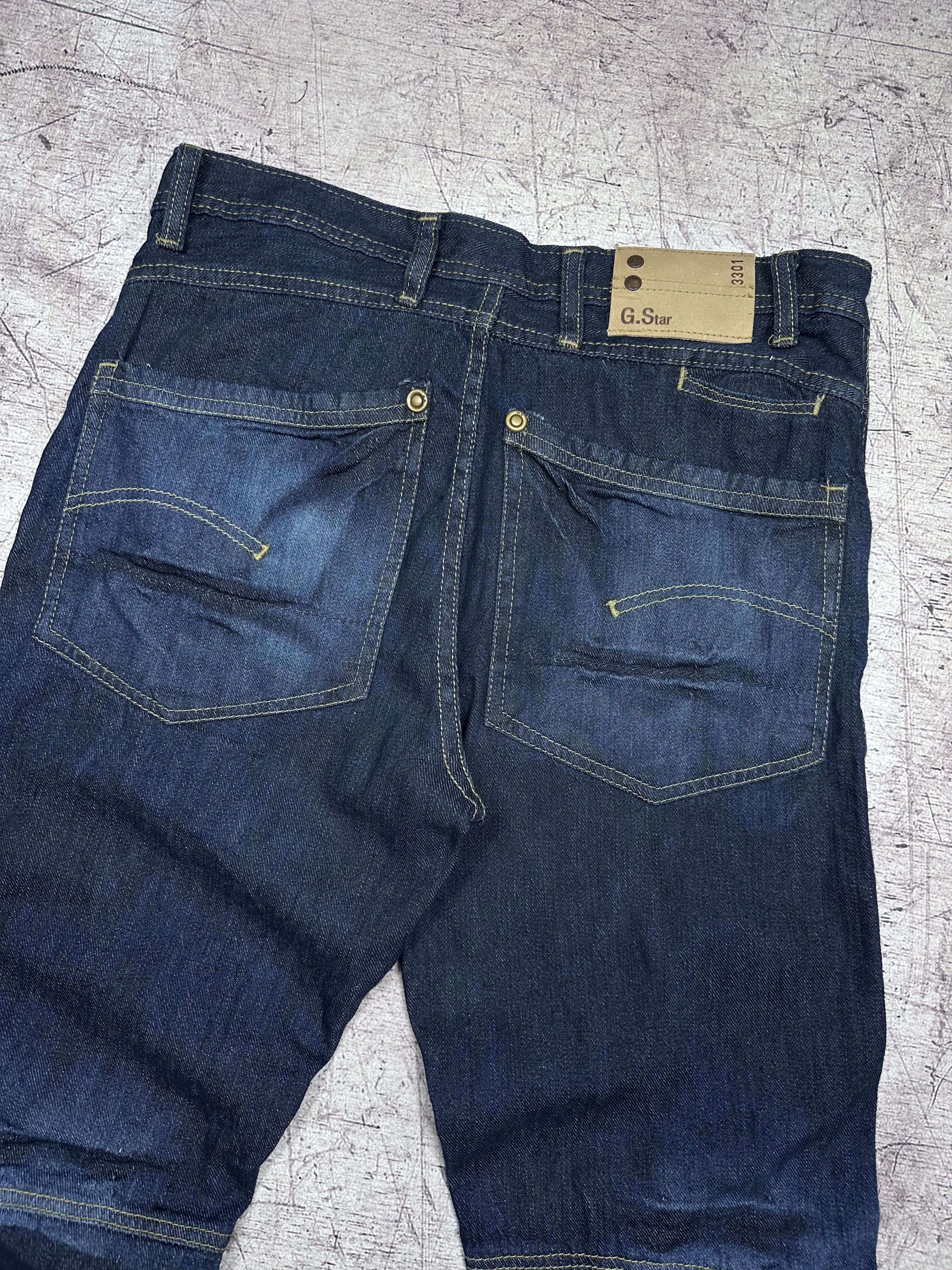 G-Star G Star Raw Heritage Embro Mens Denim Pants Jeans Size US 34 / EU 50 - 2 Thumbnail